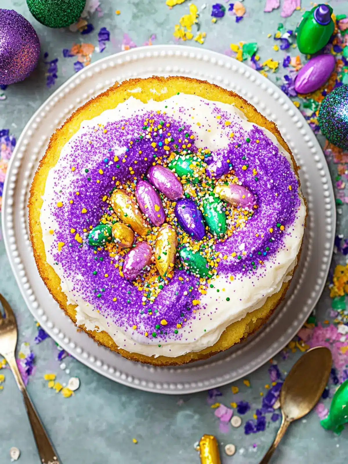 Easy King Cake Recipe That Will Brighten Your Day 4 King Cake Recipe