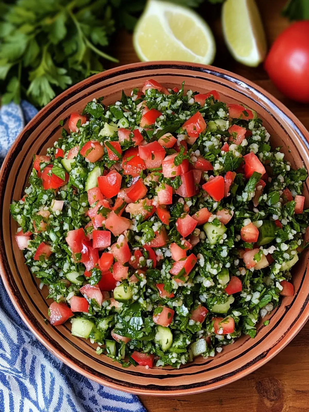 Fresh Lebanese Tabbouleh Salad: A Zesty Side for Everyone 5 Lebanese Tabbouleh Salad