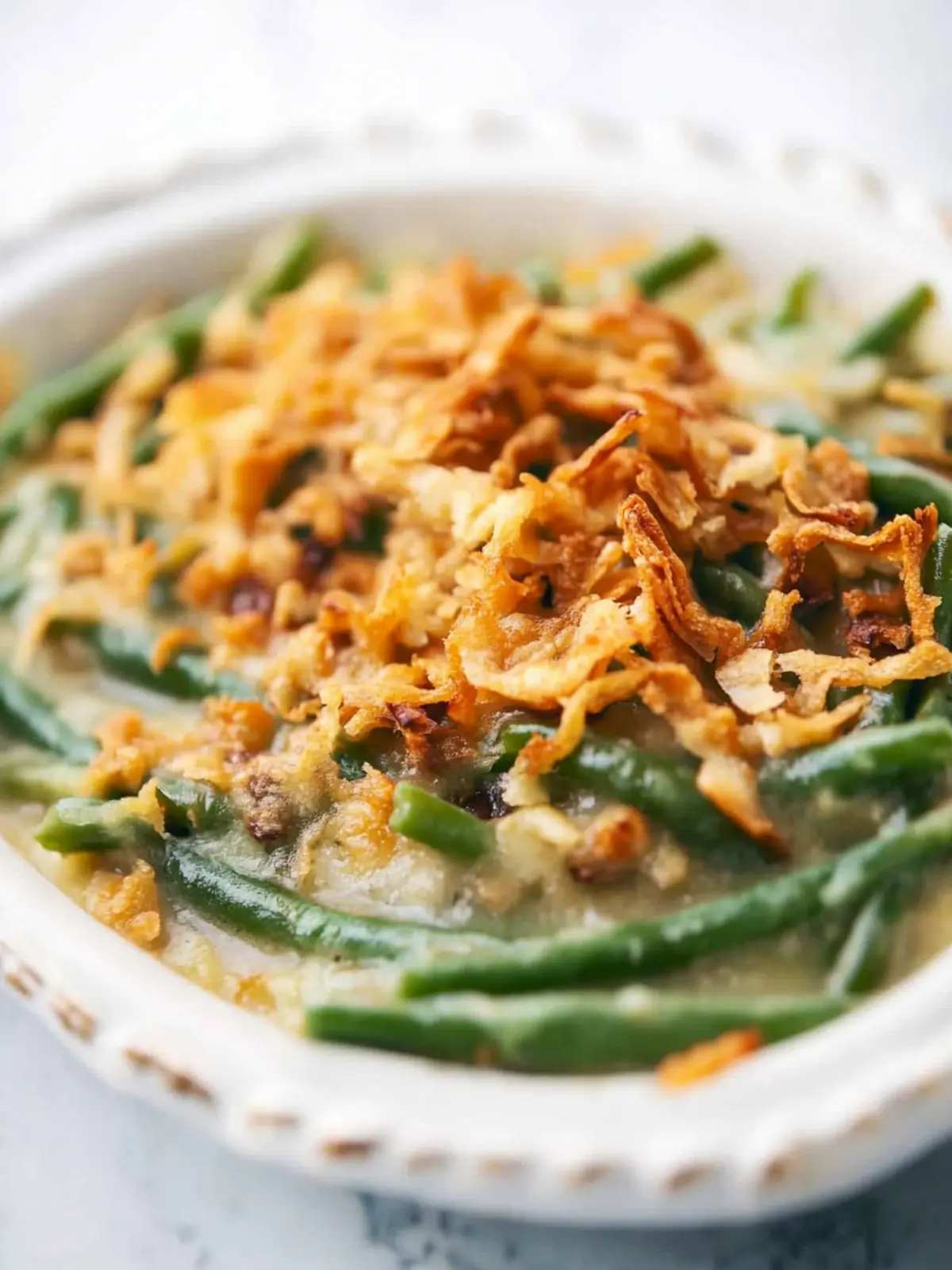 Savory Vegan Green Bean Casserole Everyone Will Love 4 Vegan Green Bean Casserole