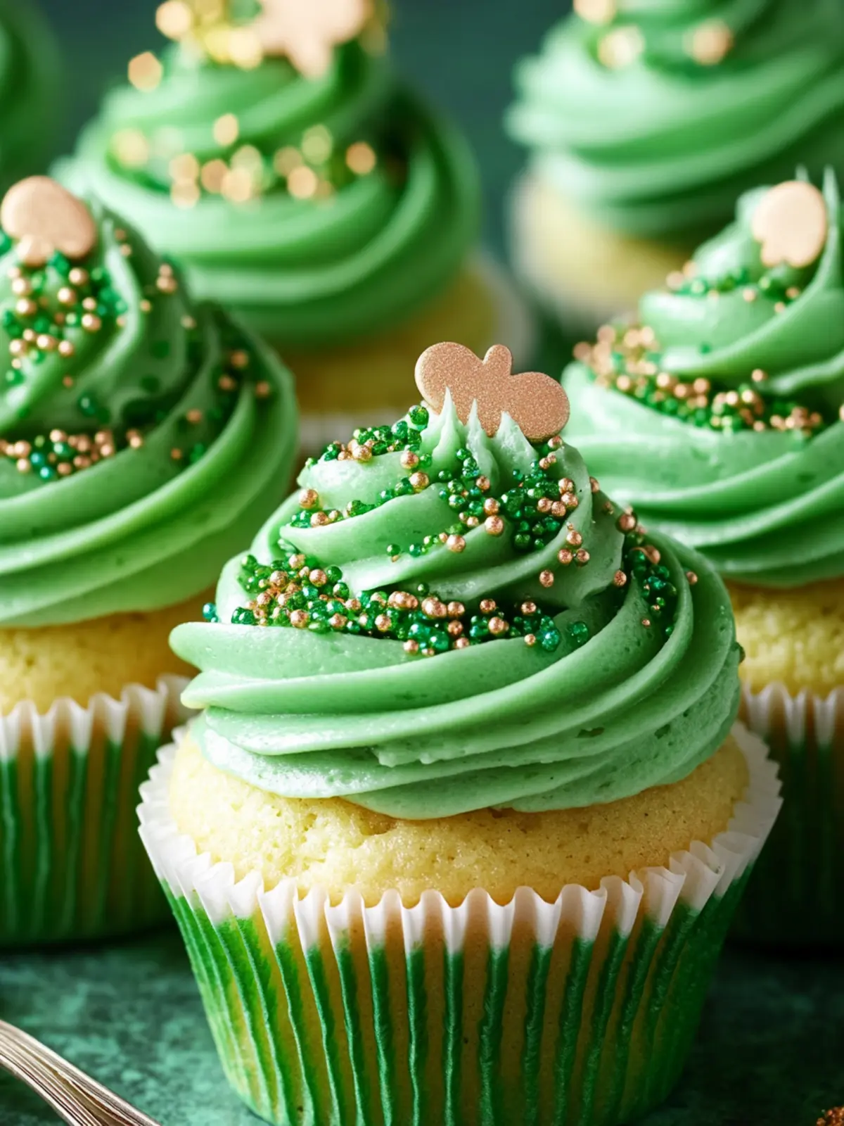 Delicious St. Patrick’s Day Cupcakes with Rainbow Fun 2 St. Patrick’s Day Cupcakes