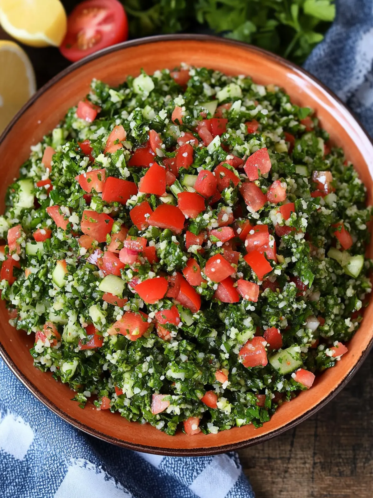 Fresh Lebanese Tabbouleh Salad: A Zesty Side for Everyone 4 Lebanese Tabbouleh Salad