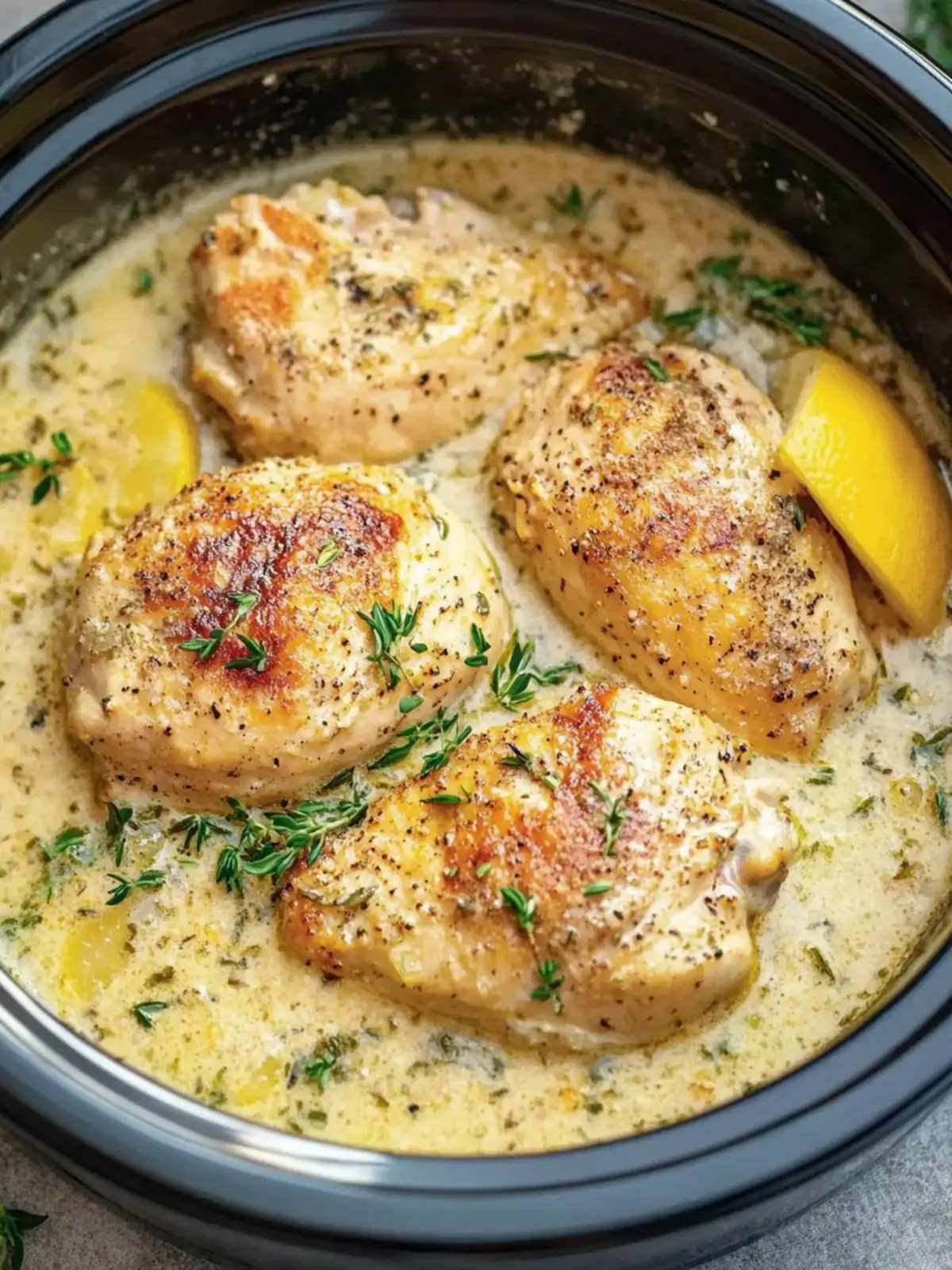 Crock Pot Angel Chicken: Creamy Italian Bliss in Every Bite 5 Crock Pot Angel Chicken