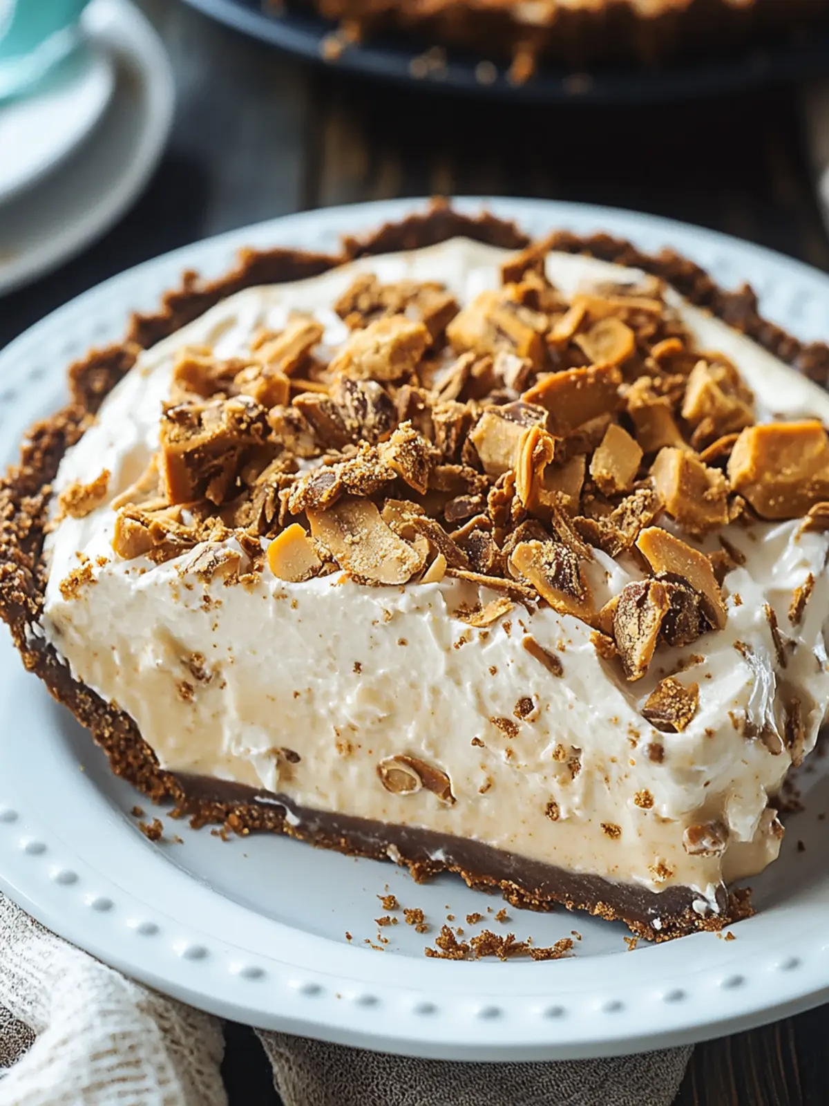 Decadent Butterfinger Pie: Your New Favorite No-Bake Treat 3 Butterfinger Pie