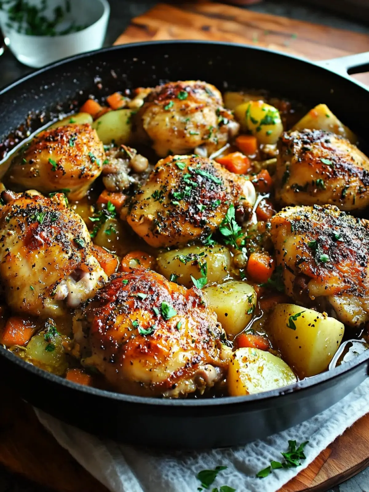 One Pot Irish Chicken with Hearty Veggies for Cozy Nights 4 One Pot Irish Chicken