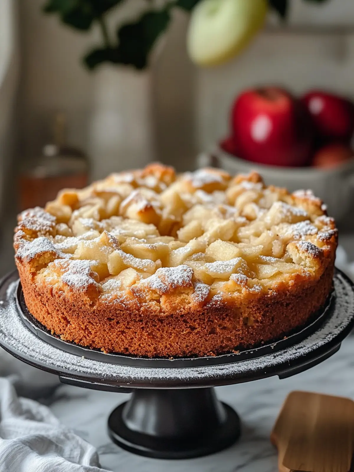 Irresistible Irish Apple Cake with Creamy Custard Sauce 5 Irish Apple Cake