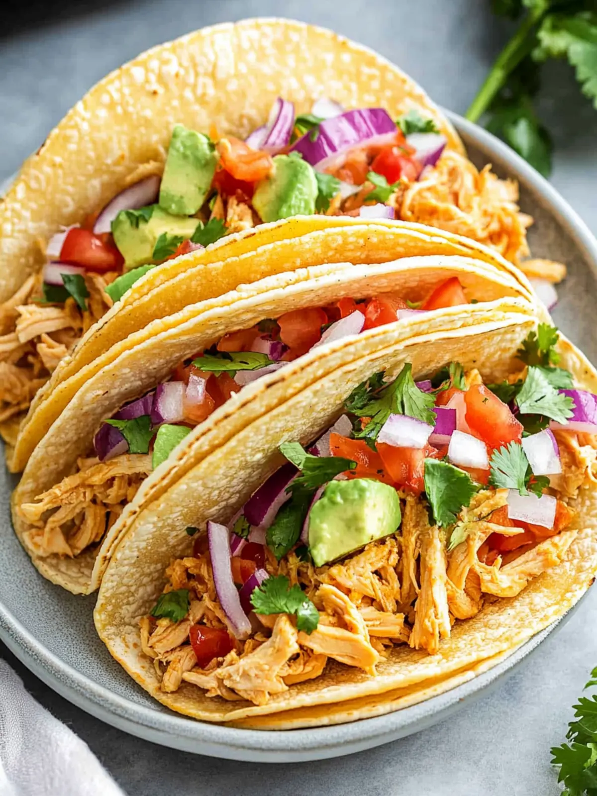 Dazzling Crockpot Chicken Tacos for Effortless Weeknight Dinners 4 Crockpot Chicken Tacos