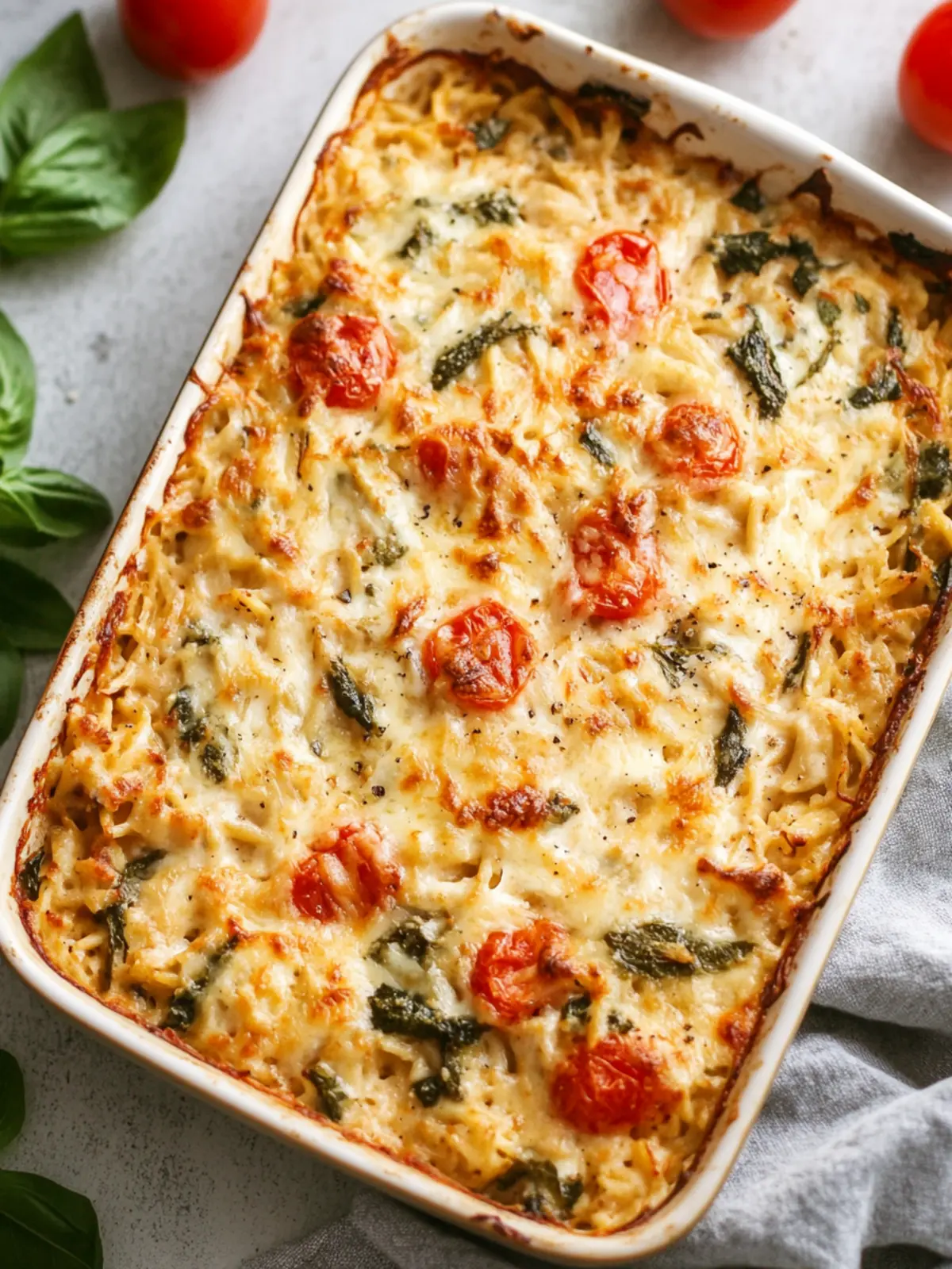 Creamy Chicken Orzo Bake: A Cozy Dinner Delight 4 Chicken Orzo Bake