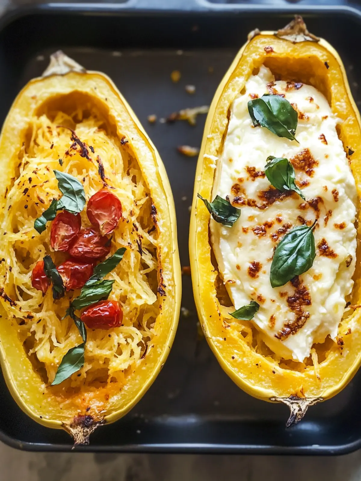 Baked Boursin Spaghetti Squash: A Creamy Delight Awaits 2 Baked Boursin Spaghetti Squash