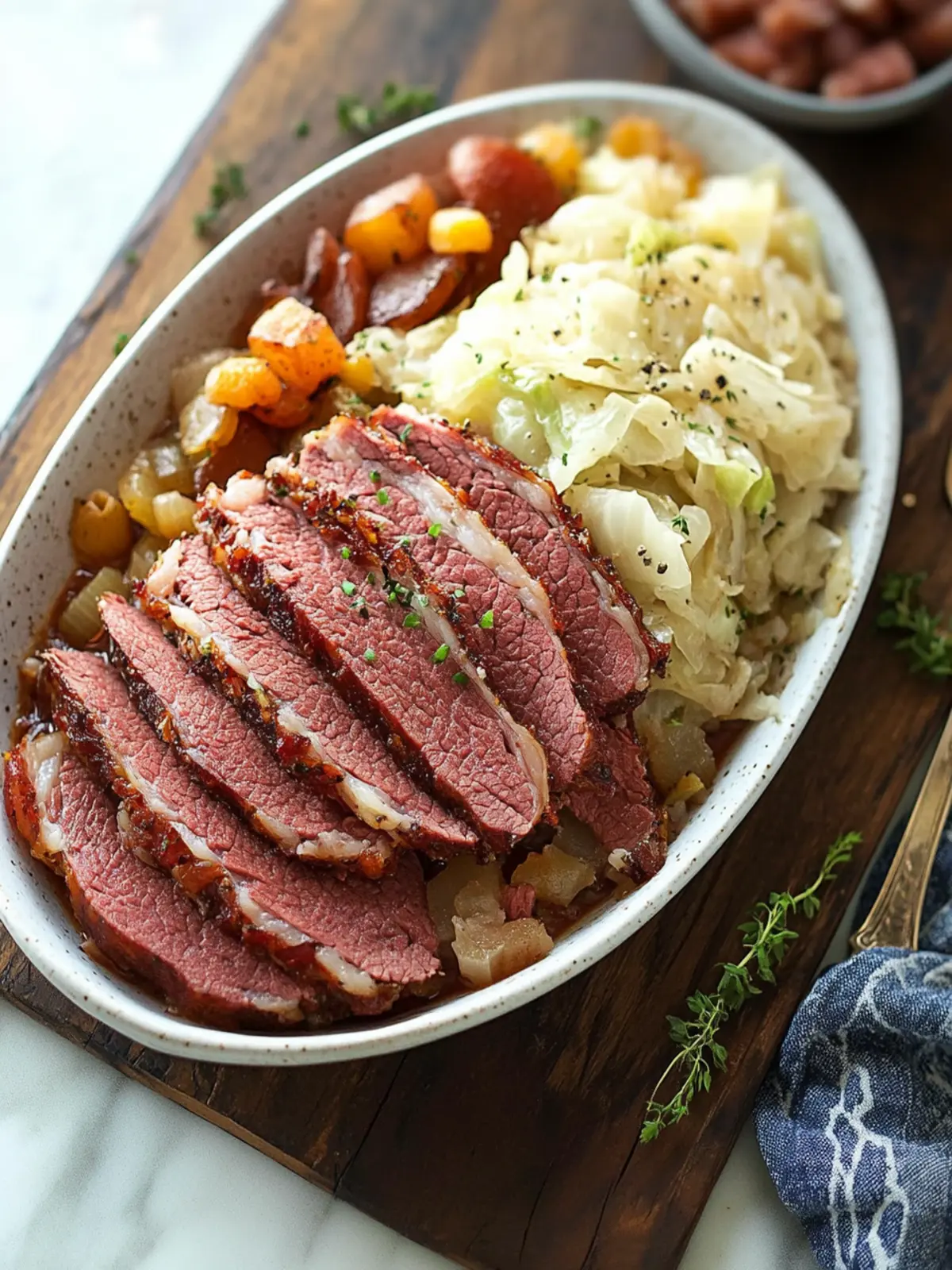 Corned Beef & Cabbage: A Cozy Comfort Food Delight 2 Corned Beef & Cabbage