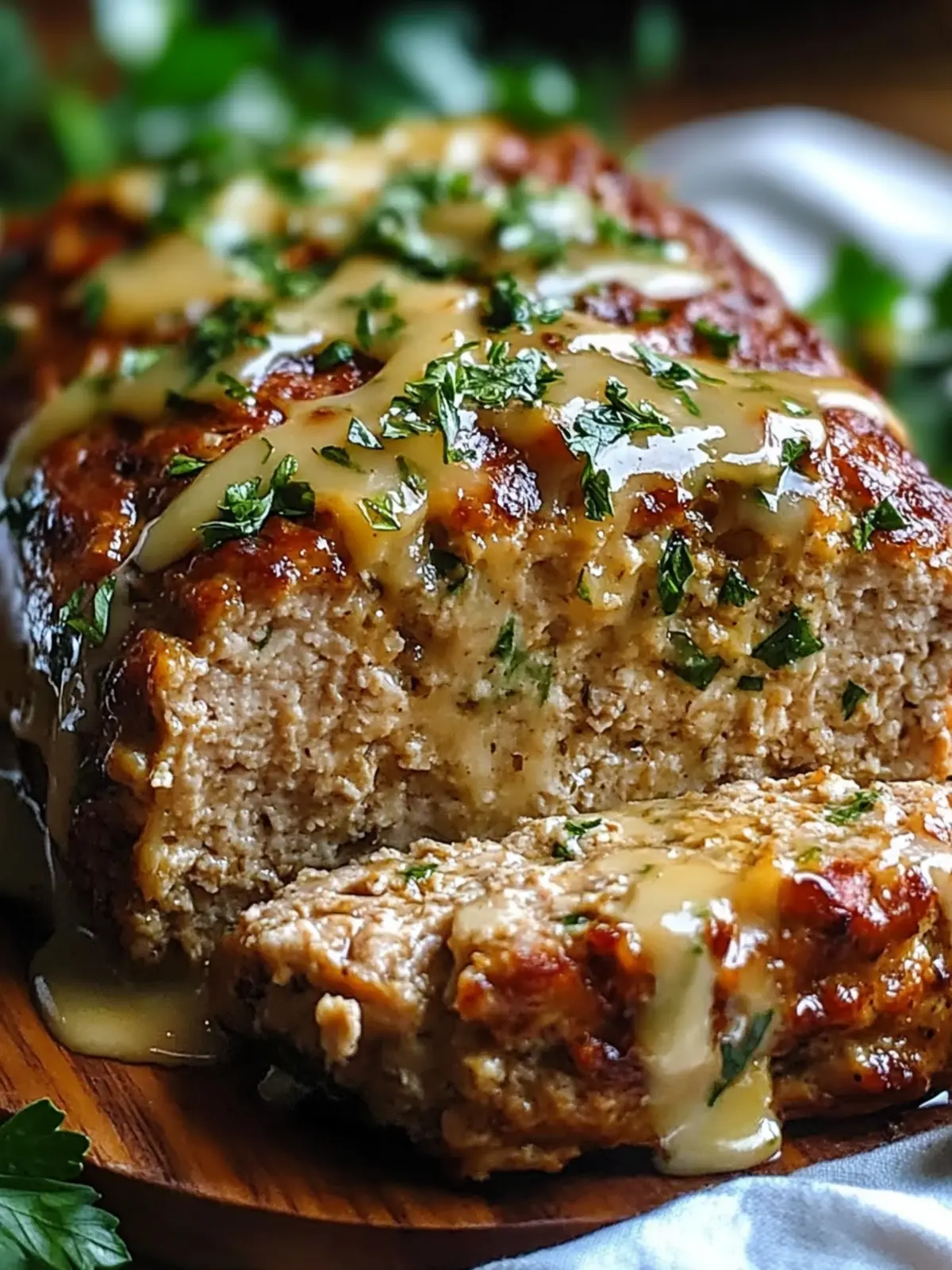 Garlic Parmesan Chicken Meatloaf That Will Wow Your Family 2 Garlic Parmesan Chicken Meatloaf