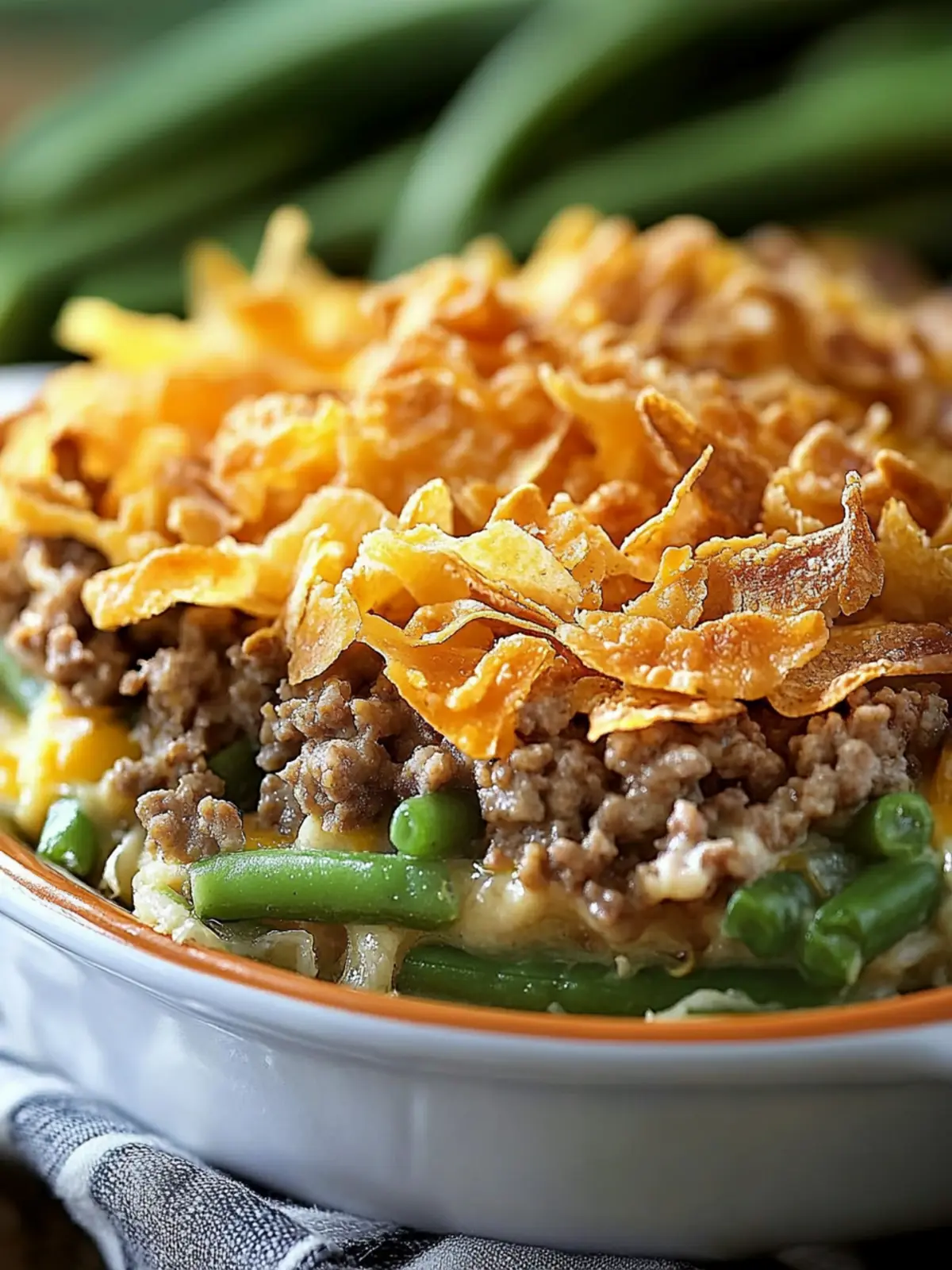 Hearty Hamburger Green Bean Casserole for Comfort Cravings 2 Hamburger Green Bean Casserole