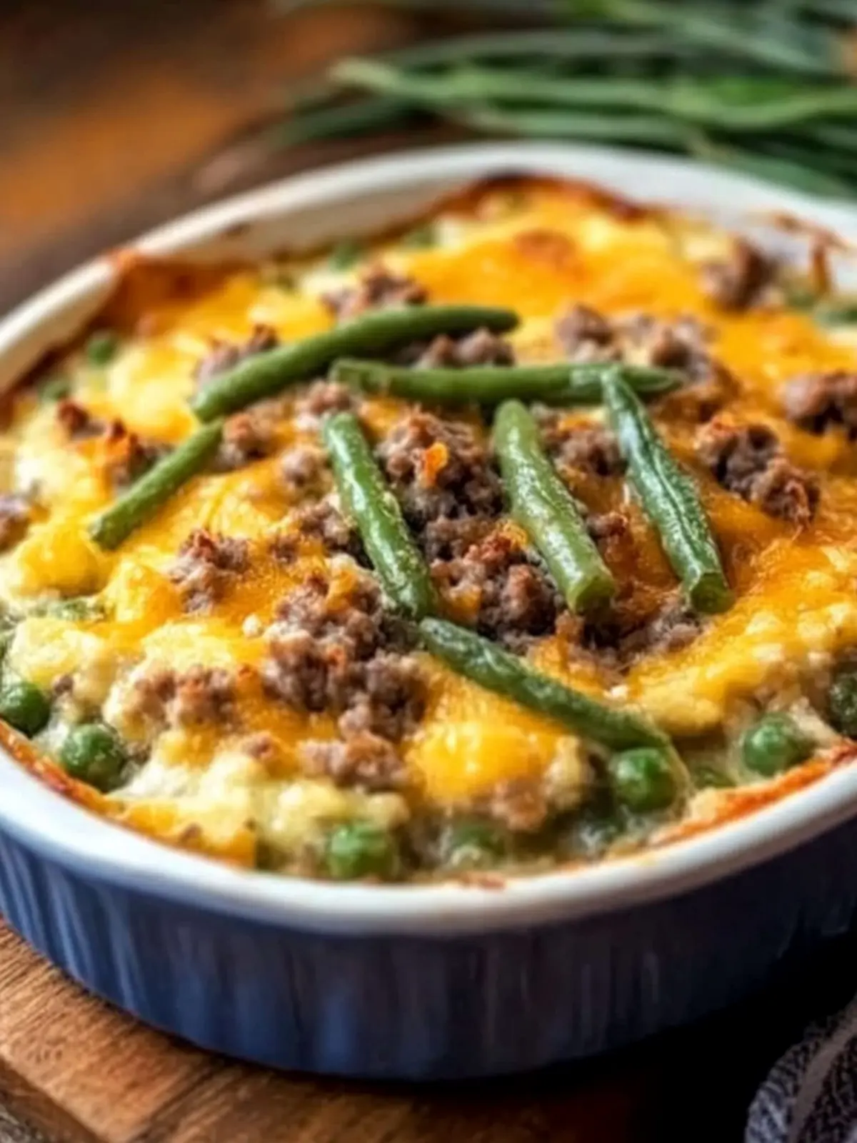Savory Hamburger Green Bean Casserole Your Family Will Love 2 Hamburger Green Bean Casserole