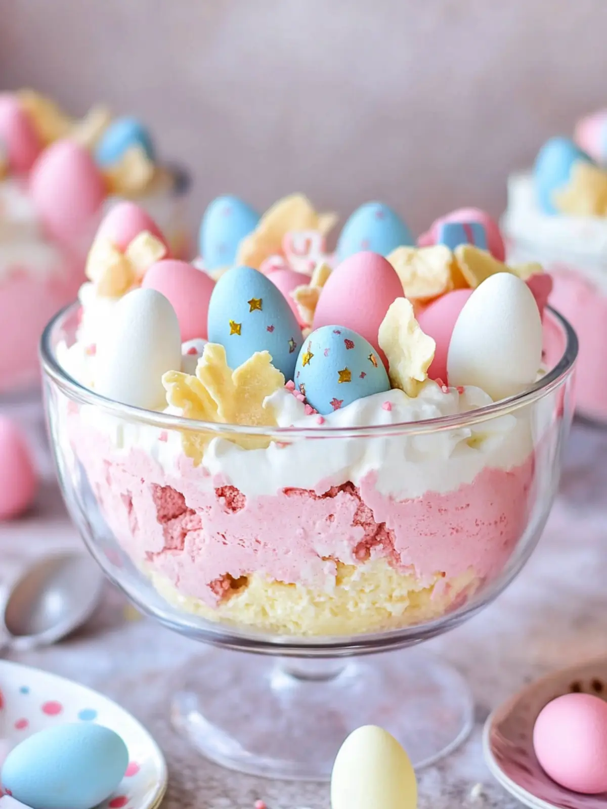 Easter Pink Velvet Cheesecake Trifle to Wow Your Guests 5 Easter Pink Velvet Cheesecake Trifle