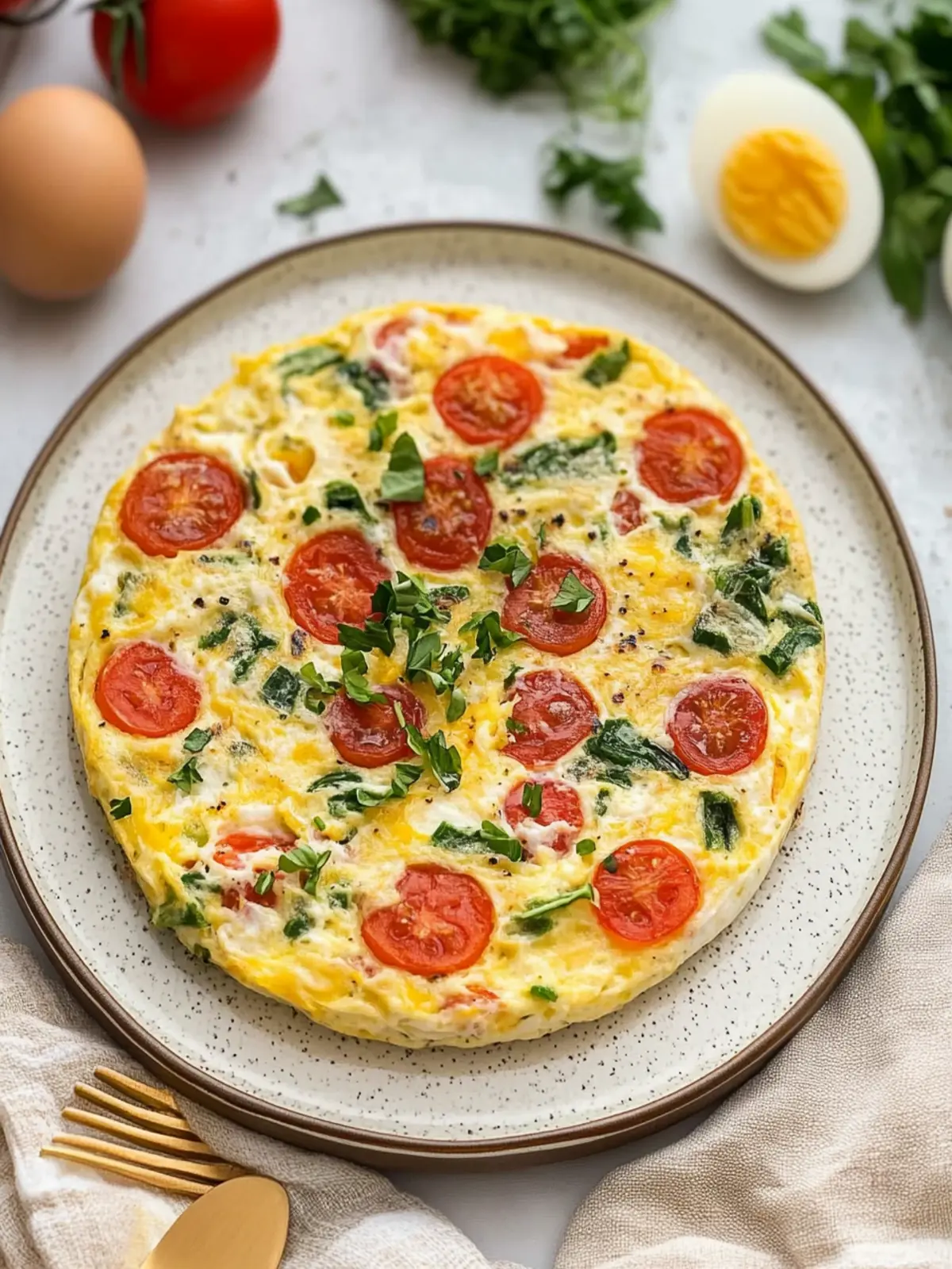Delicious Egg White Frittata Packed with Fresh Veggies 5 Egg White Frittata