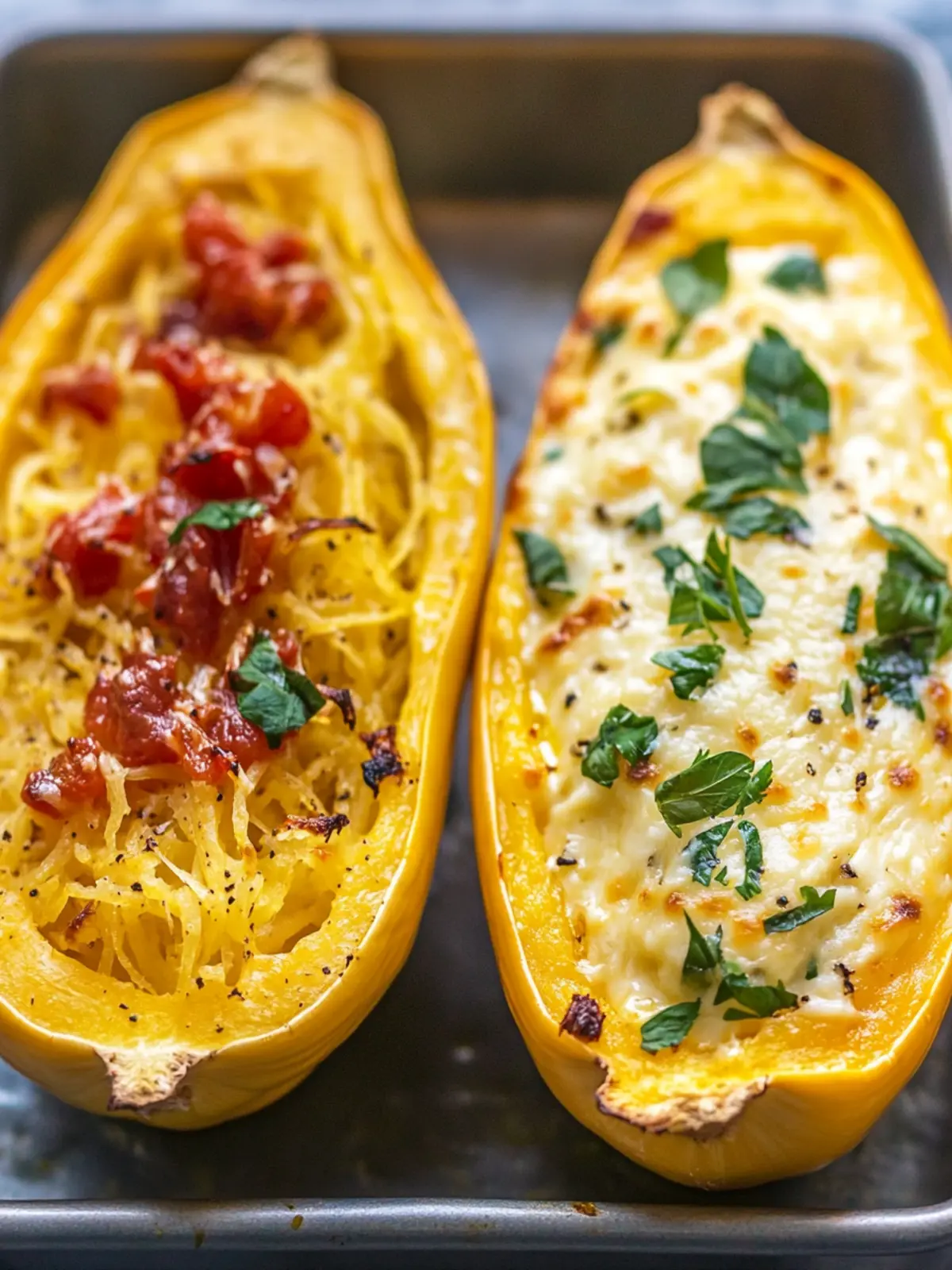 Baked Boursin Spaghetti Squash: A Creamy Savory Delight 5 Baked Boursin Spaghetti Squash