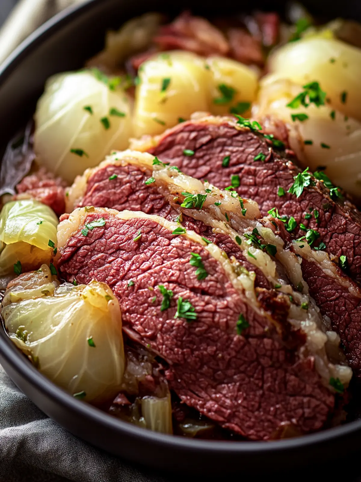 Melt-in-Your-Mouth Crockpot Corned Beef and Cabbage Delight 4 Crockpot Corned Beef and Cabbage
