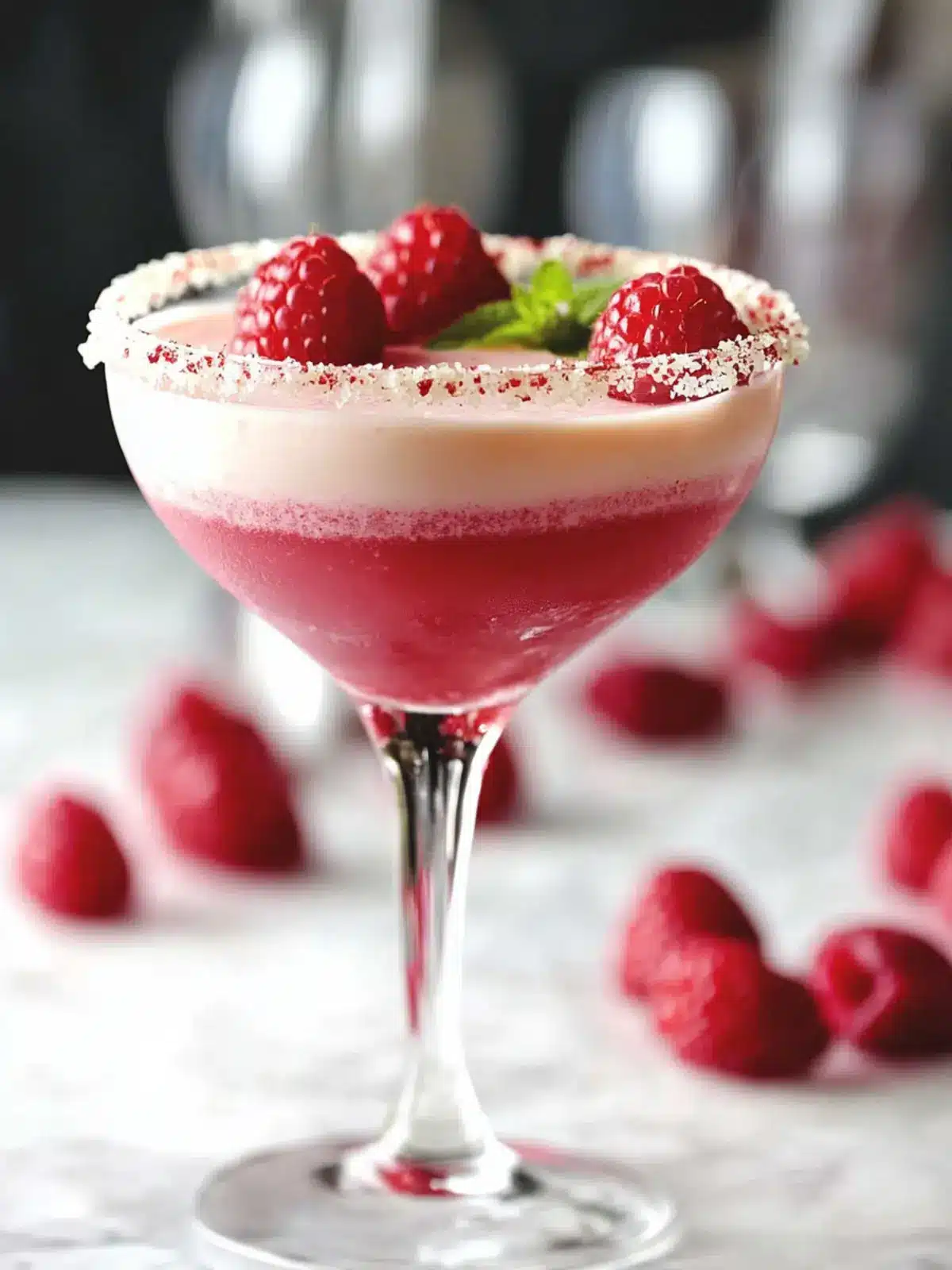 Irresistible Raspberry and White Chocolate Cocktail Recipe 2 Raspberry and White Chocolate Cocktail