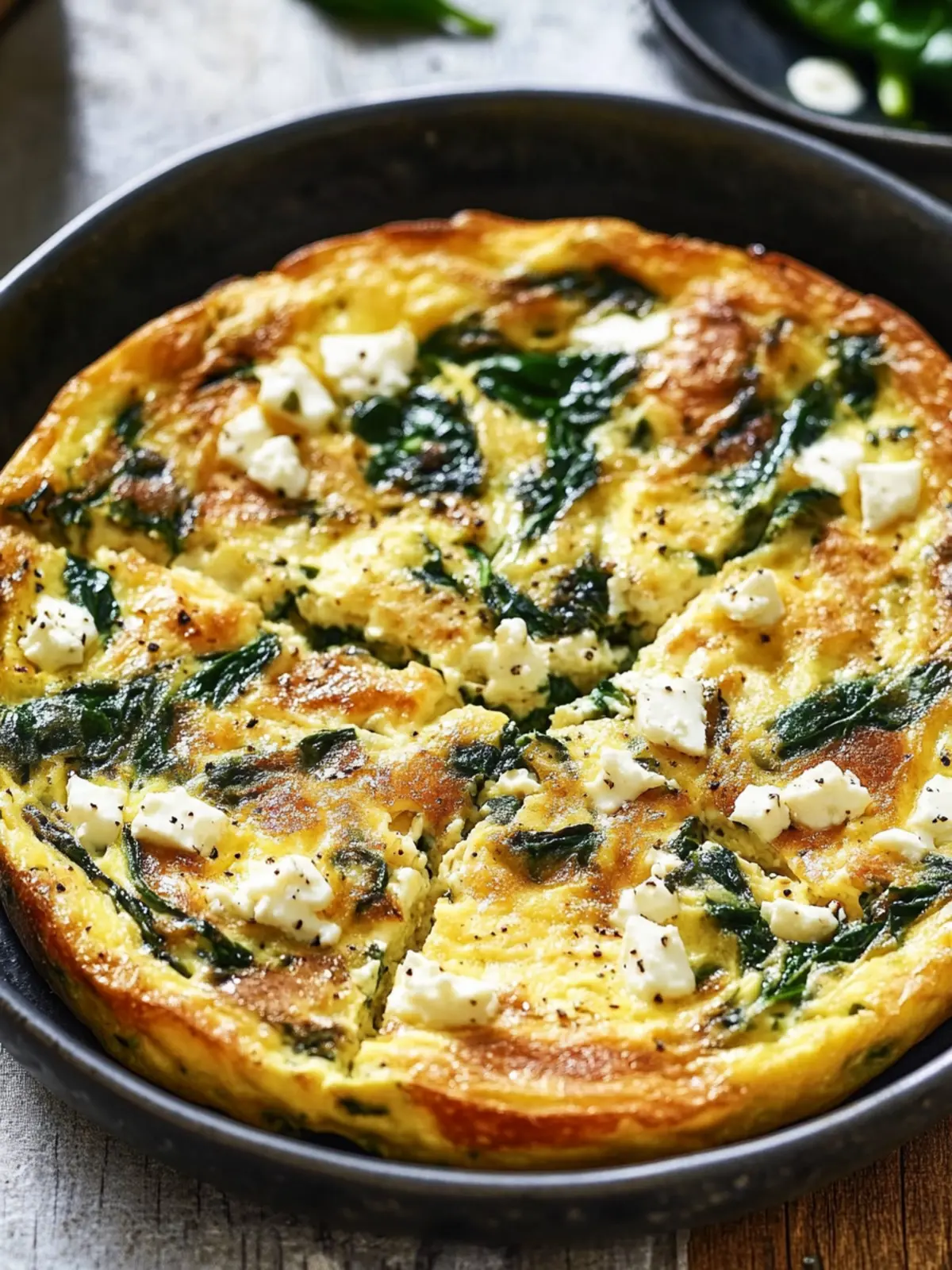 Delicious Spinach and Feta Frittata for Easy Weeknight Dinners 4 Spinach and Feta Frittata