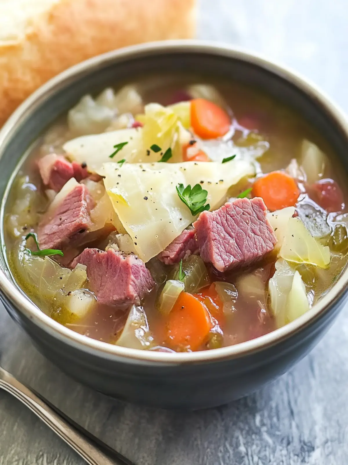 Crockpot Corned Beef and Cabbage Soup for Cozy Nights 5 Crockpot Corned Beef and Cabbage Soup