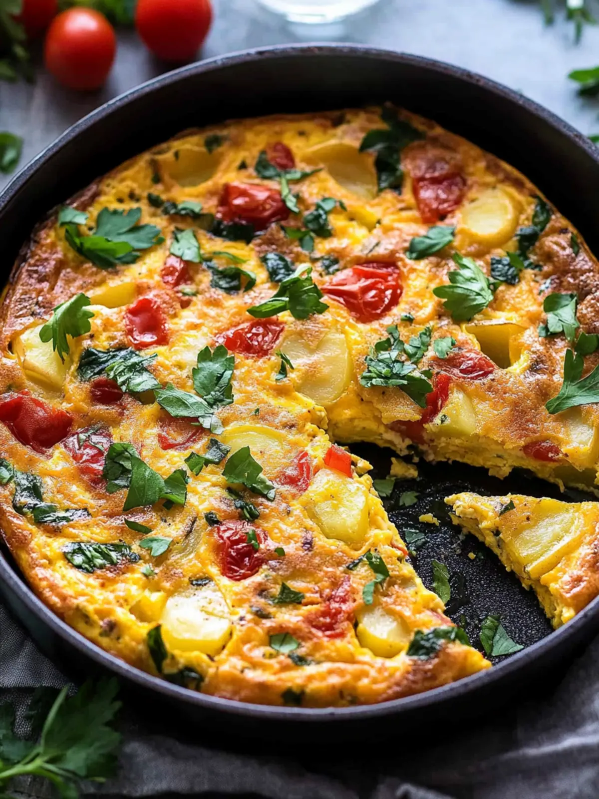 Oven Baked Potato Frittata: A Family-Favorite Delight 3 Oven Baked Potato Frittata