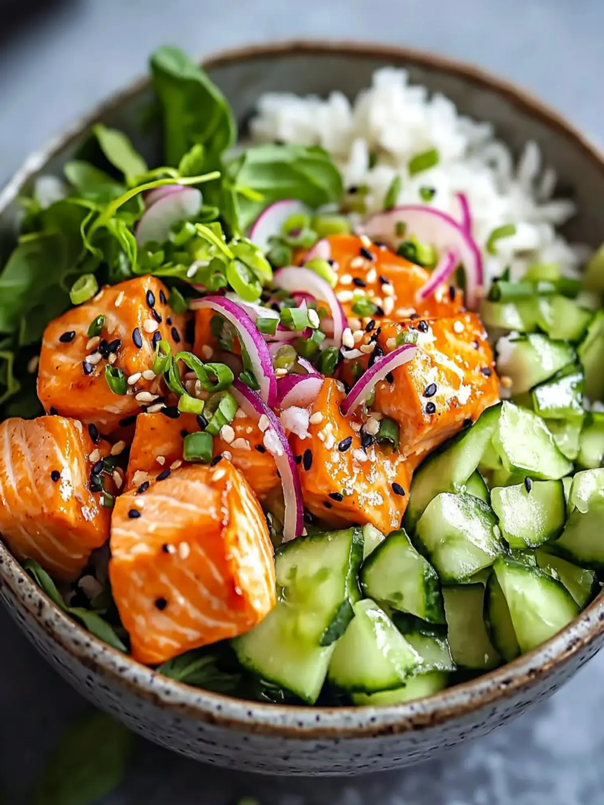 Zesty Spicy Salmon Bowl That Will Ignite Your Taste Buds 2 Spicy Salmon Bowl