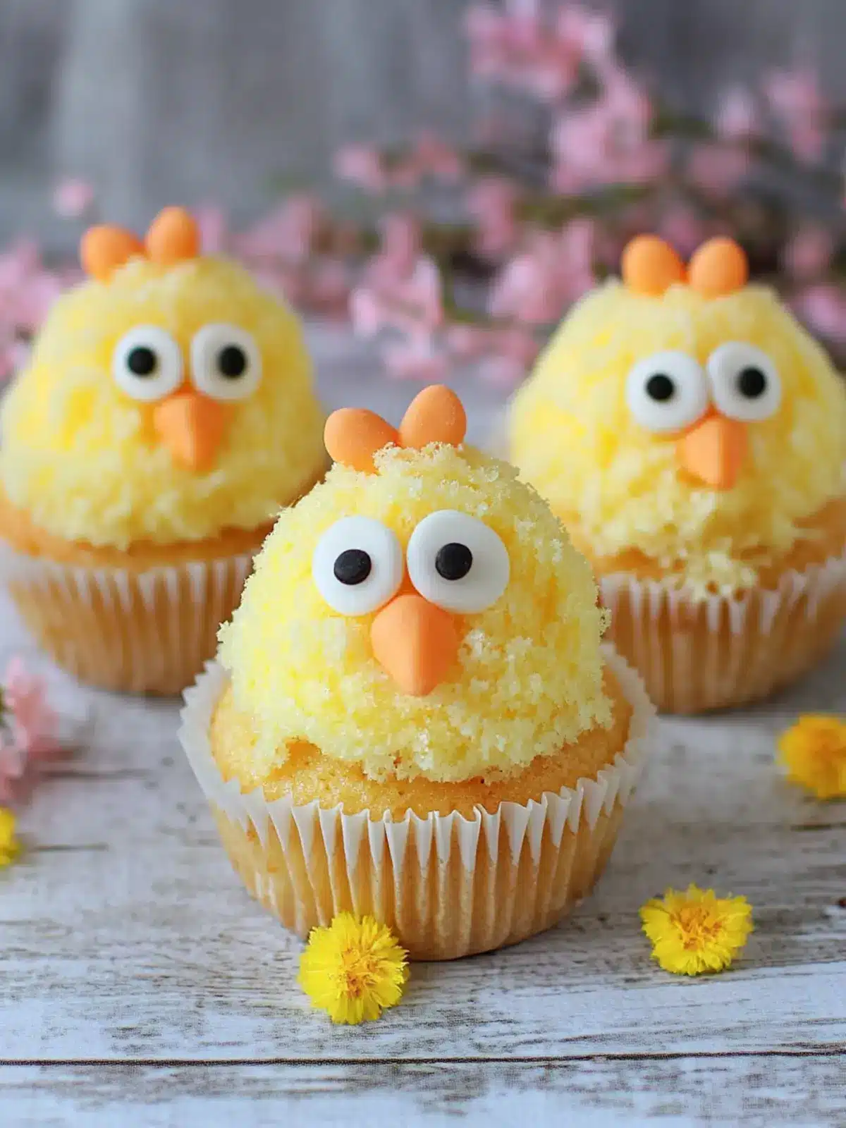 Delicious Easter Chick Cupcakes That Wow Your Guests 4 Easter Chick Cupcakes