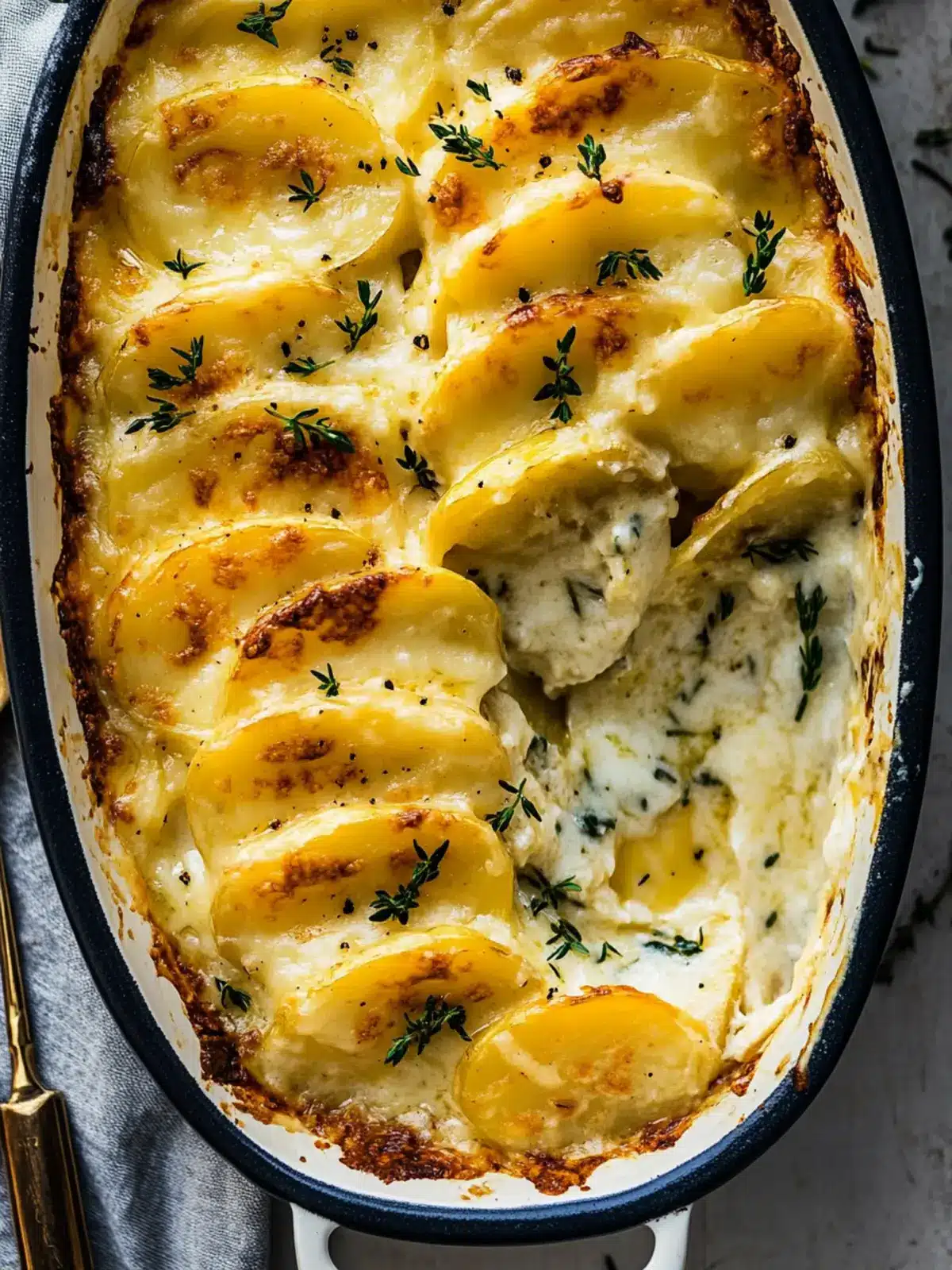 Mouthwatering Cheesy Scalloped Potatoes for Ultimate Comfort 4 Cheesy Scalloped Potatoes