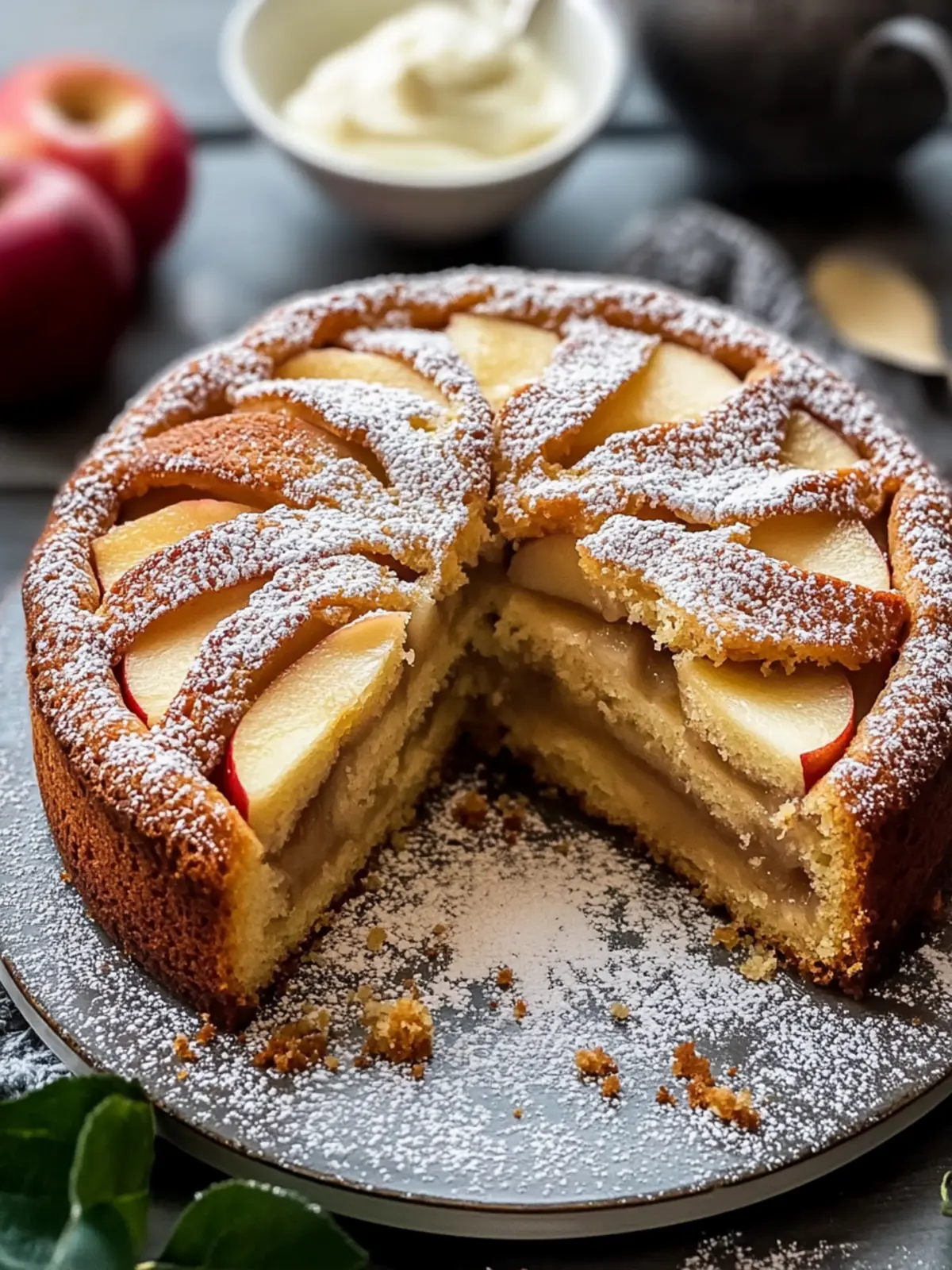 Deliciously Warm Irish Apple Cake to Spice Up Your Home Baking 2 Irish Apple Cake