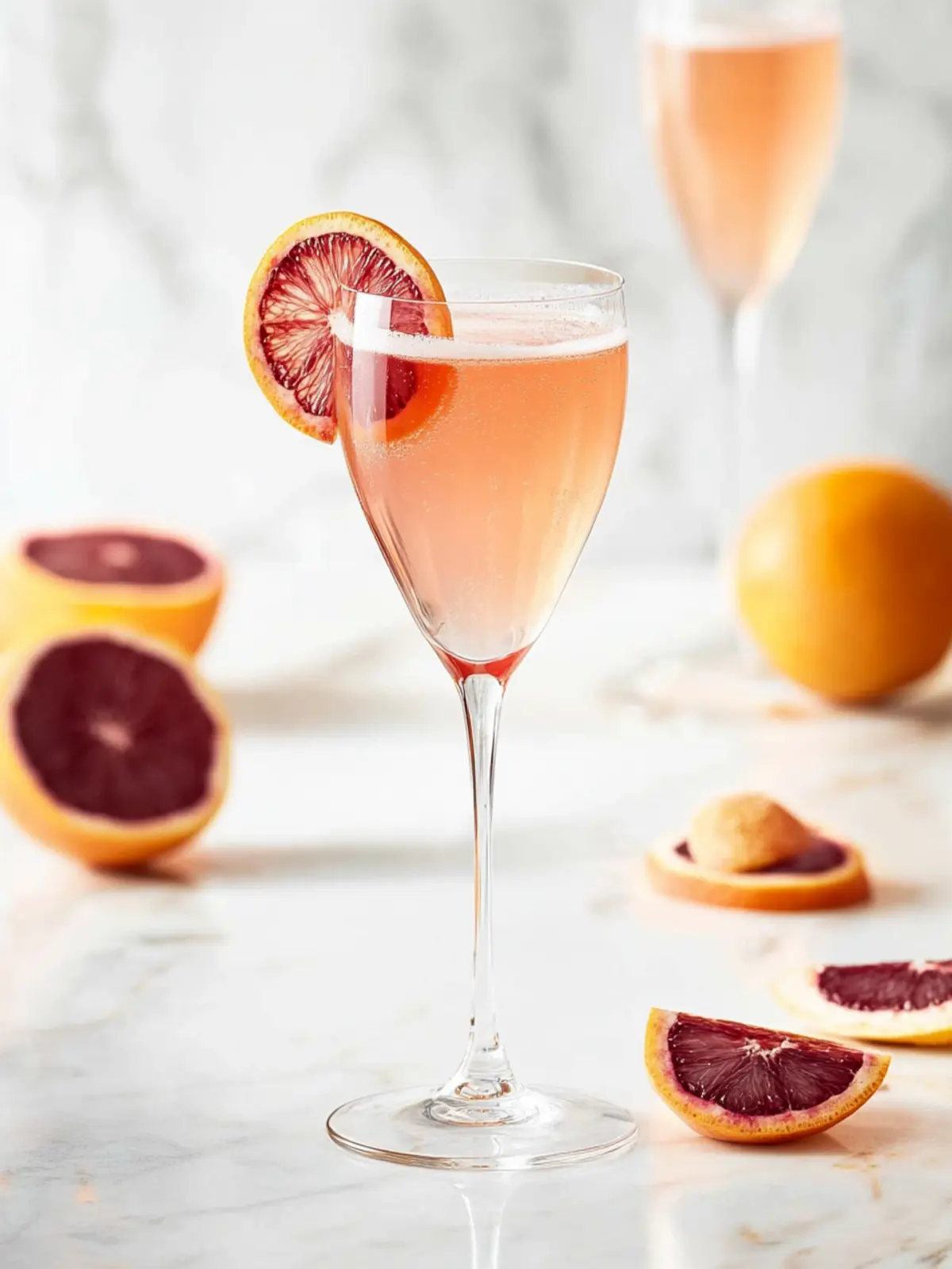 Refresh Your Spirits with a Blood Orange French 75 Delight 4 Blood Orange French 75