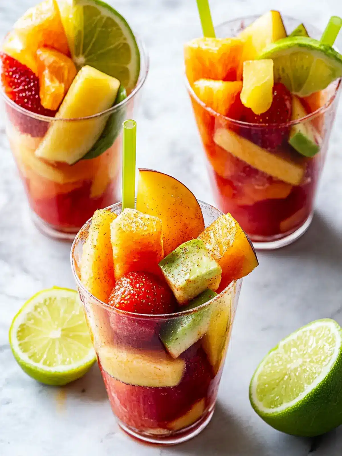 Zesty Mexican Fruit Cups with Lime and Tajín for Summer Fun 3 Mexican Fruit Cups