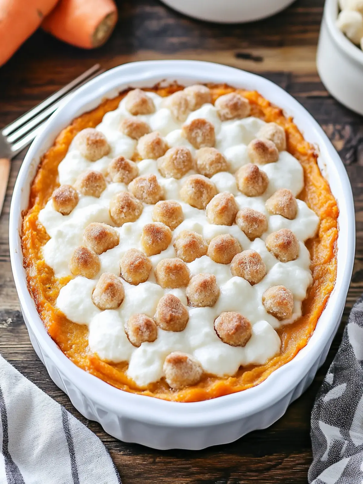 Irresistibly Creamy Sweet Potato Casserole for Cozy Nights 3 Sweet Potato Casserole