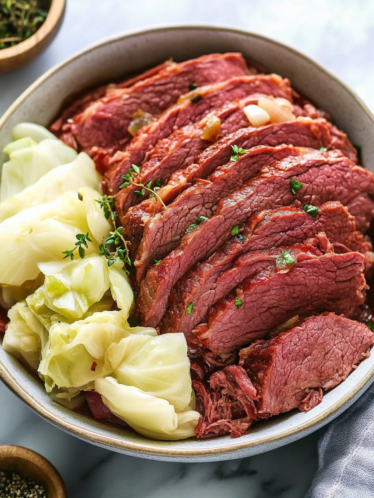 Savory Slow Cooker Corned Beef and Cabbage Made Easy 4 Slow Cooker Corned Beef and Cabbage