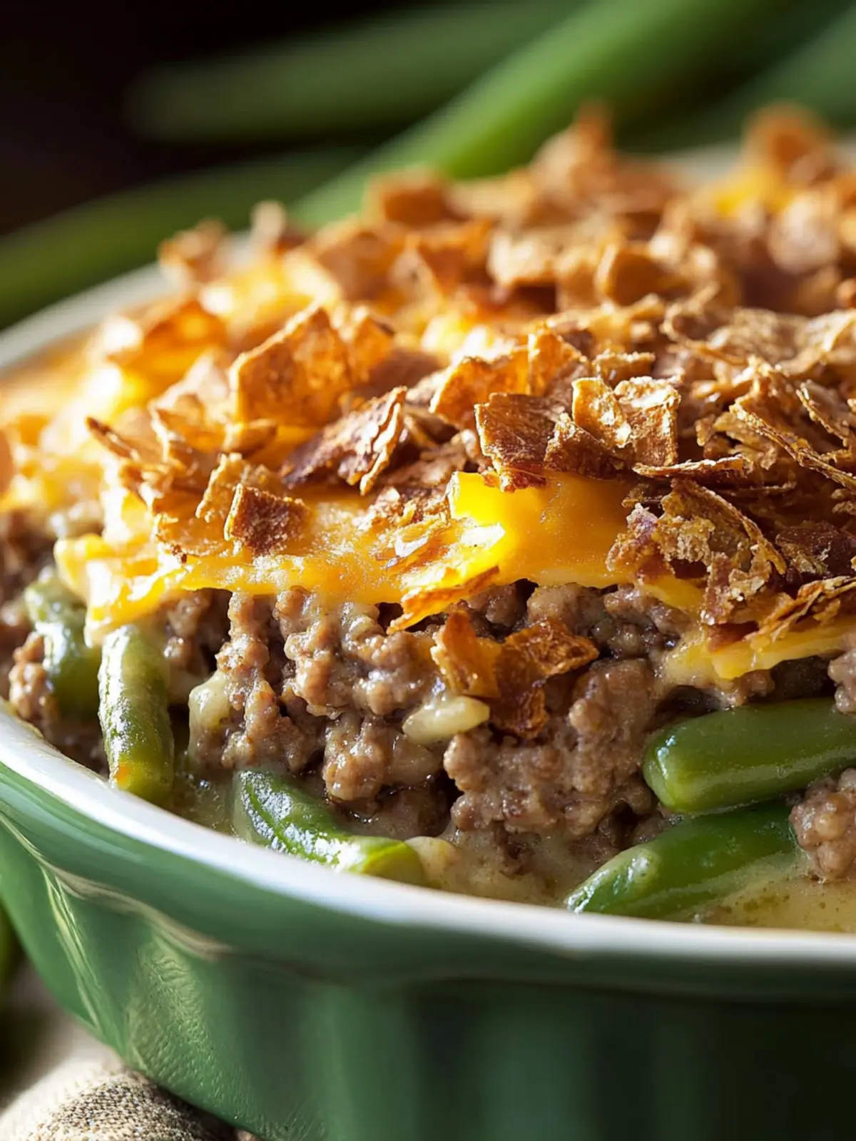 Hearty Hamburger Green Bean Casserole for Comfort Cravings 5 Hamburger Green Bean Casserole