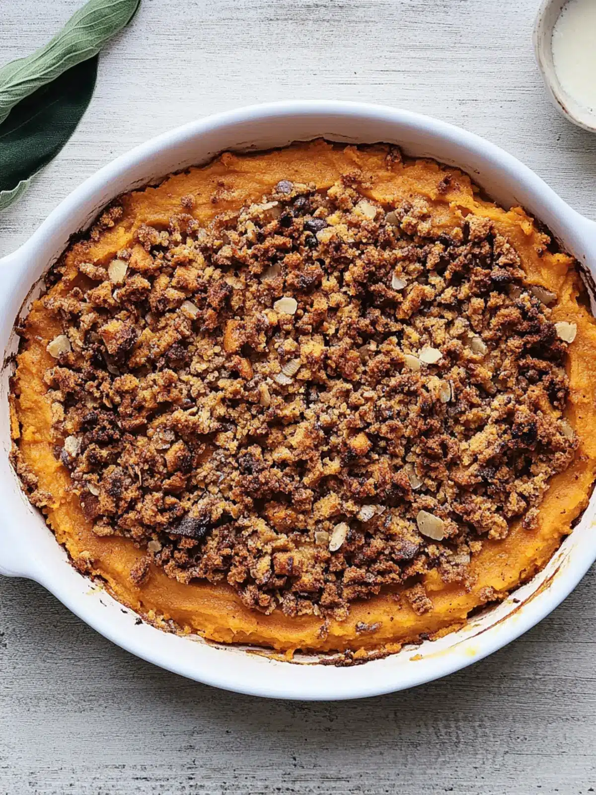 Irresistible Sweet Potato Casserole with Crunchy Pecan Topping 4 Sweet Potato Casserole
