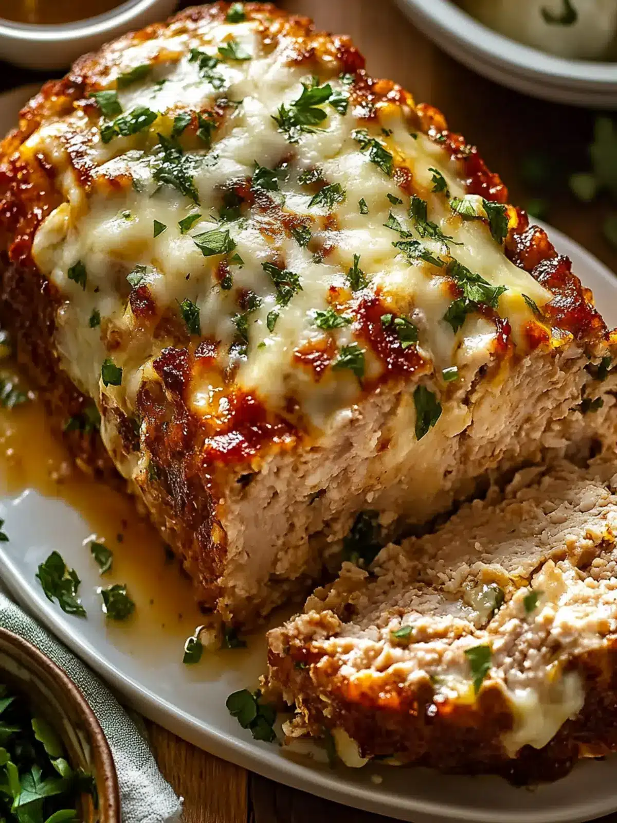 Garlic Parmesan Chicken Meatloaf That Will Wow Your Taste Buds 3 Garlic Parmesan Chicken Meatloaf