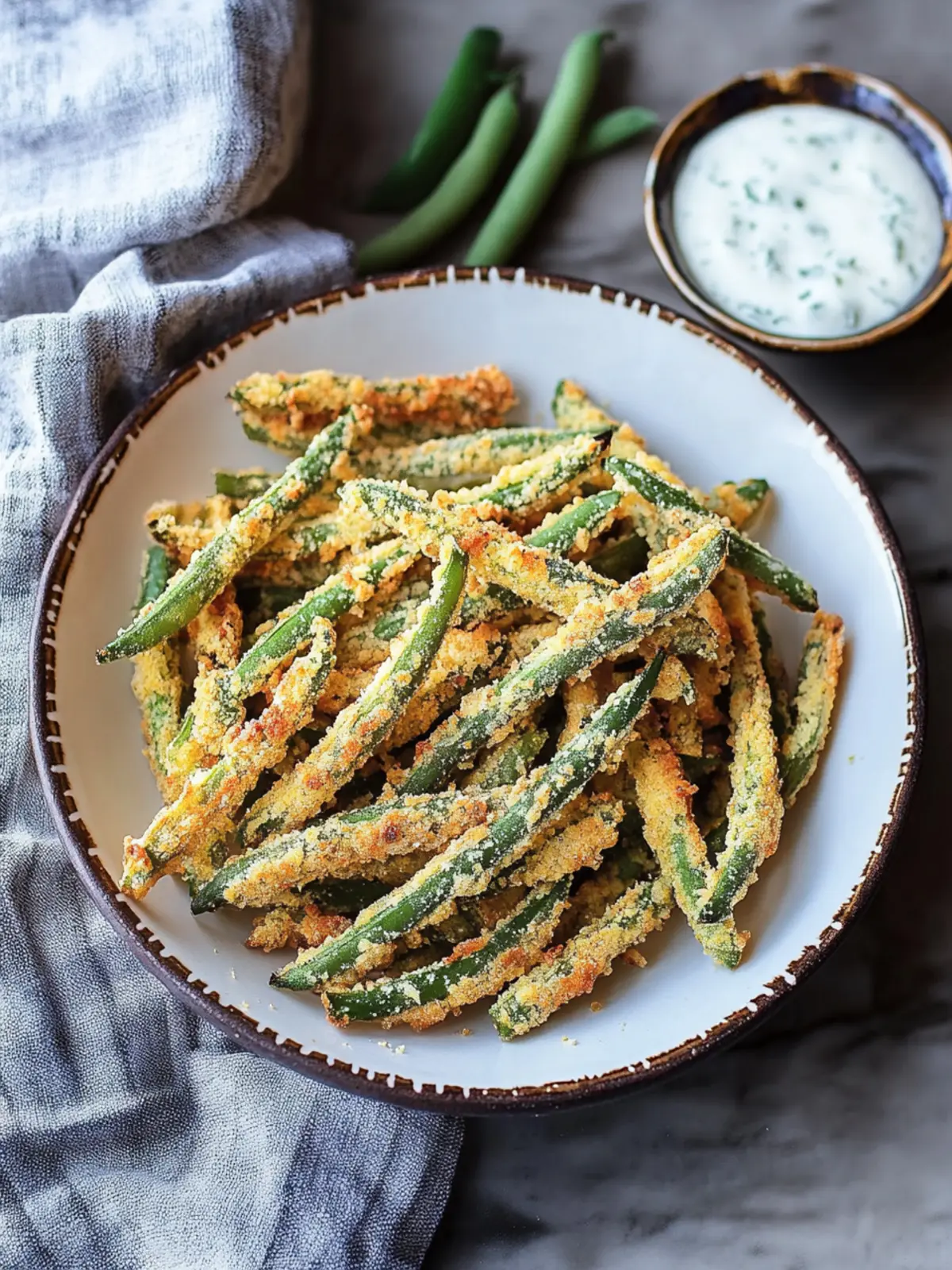 Crispy Green Bean Fries That Will Kick Fast Food to the Curb 4 Green Bean Fries