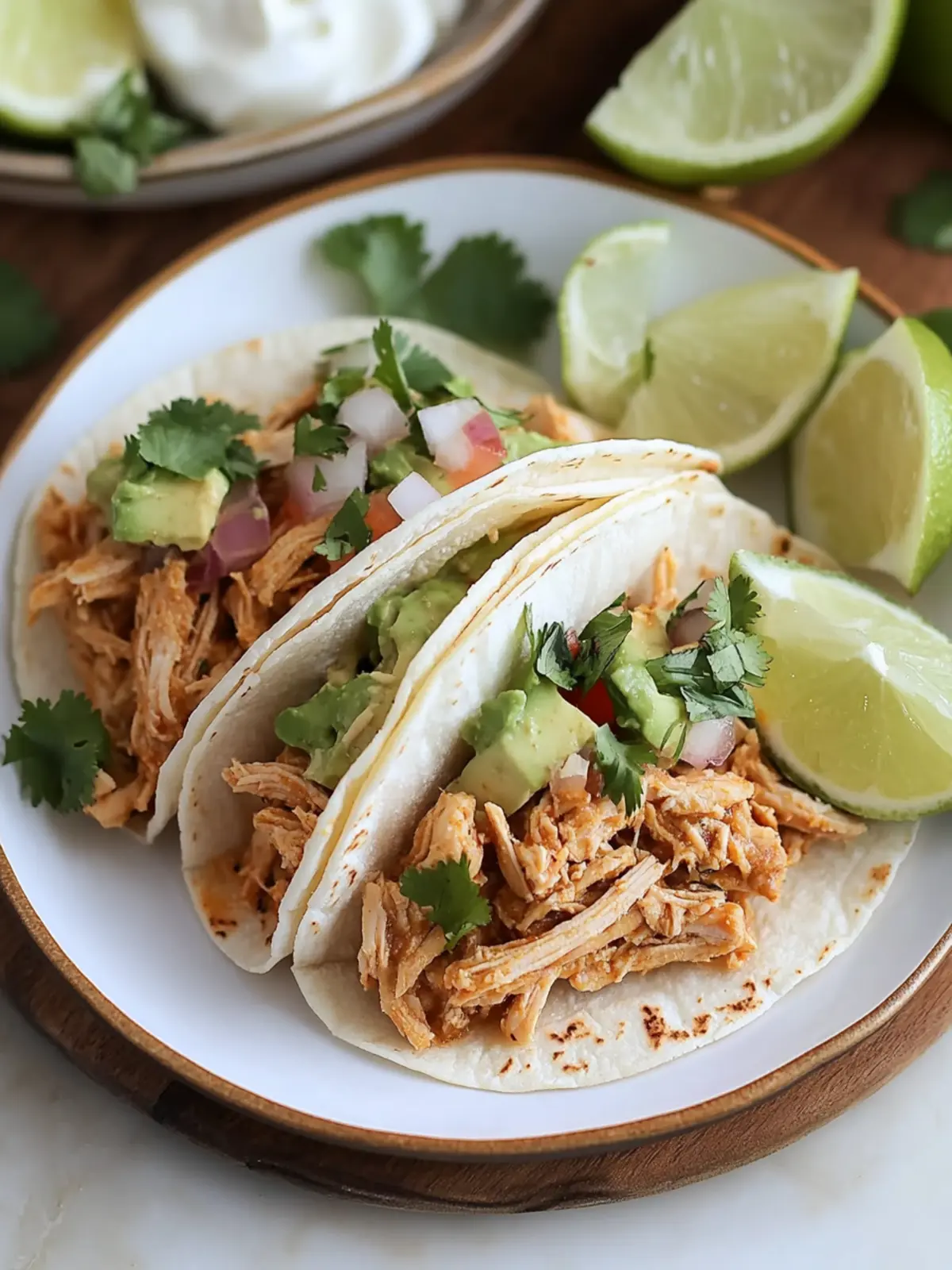 Savory Crockpot Chicken Taco Bliss That's Effortlessly Delicious 2 Crockpot Chicken Taco