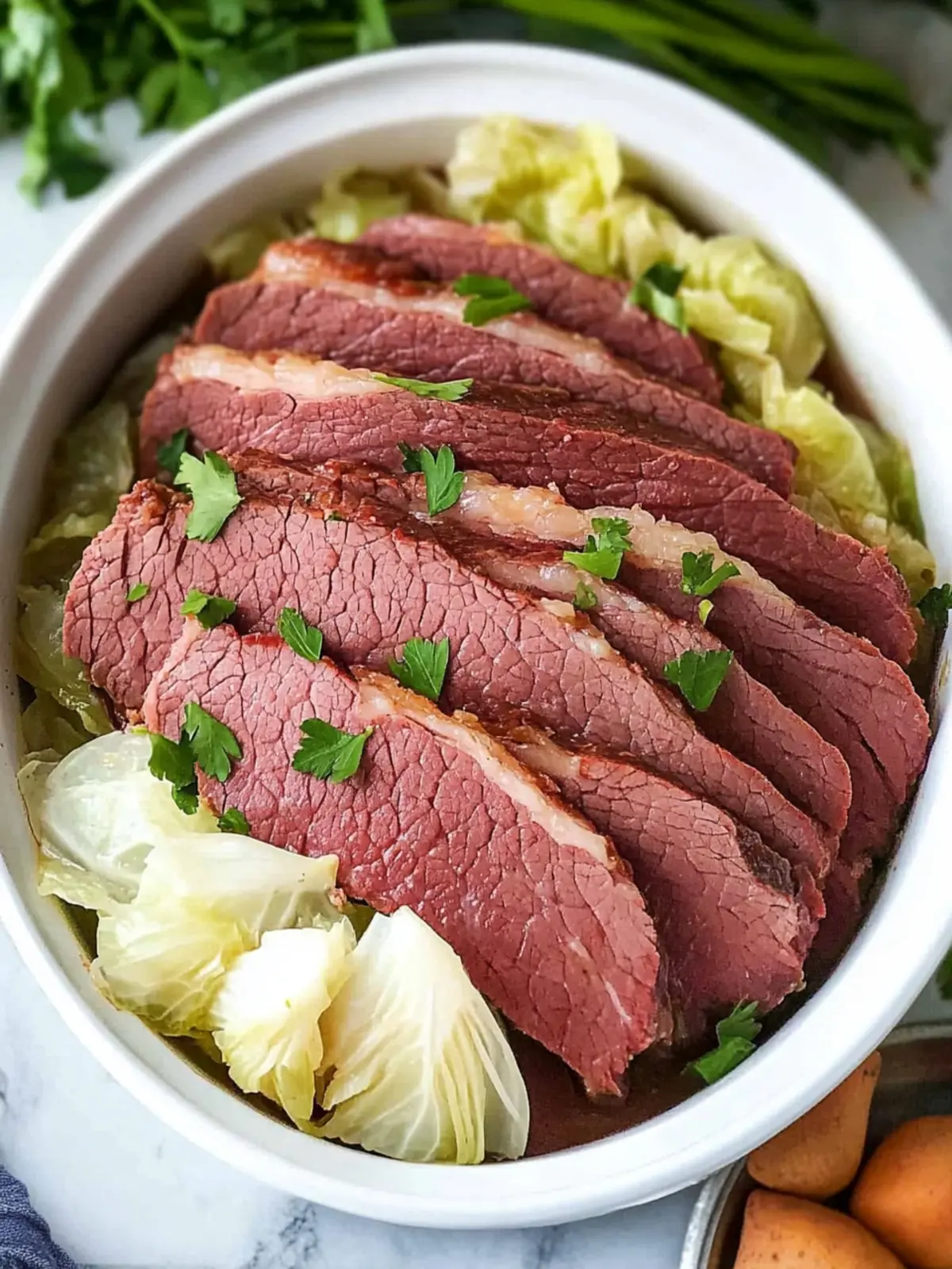 Irresistible Slow Cooker Corned Beef and Cabbage Delight 5 Slow Cooker Corned Beef and Cabbage