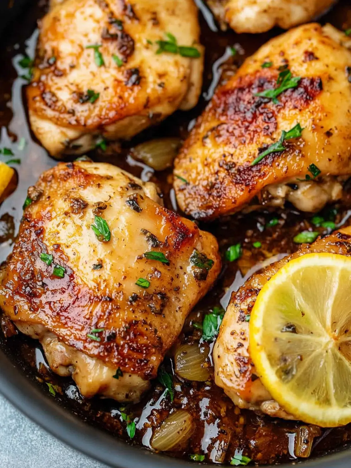 Zesty Garlic Chicken Thighs for Effortless Dinner Perfection 2 Garlic Chicken Thighs