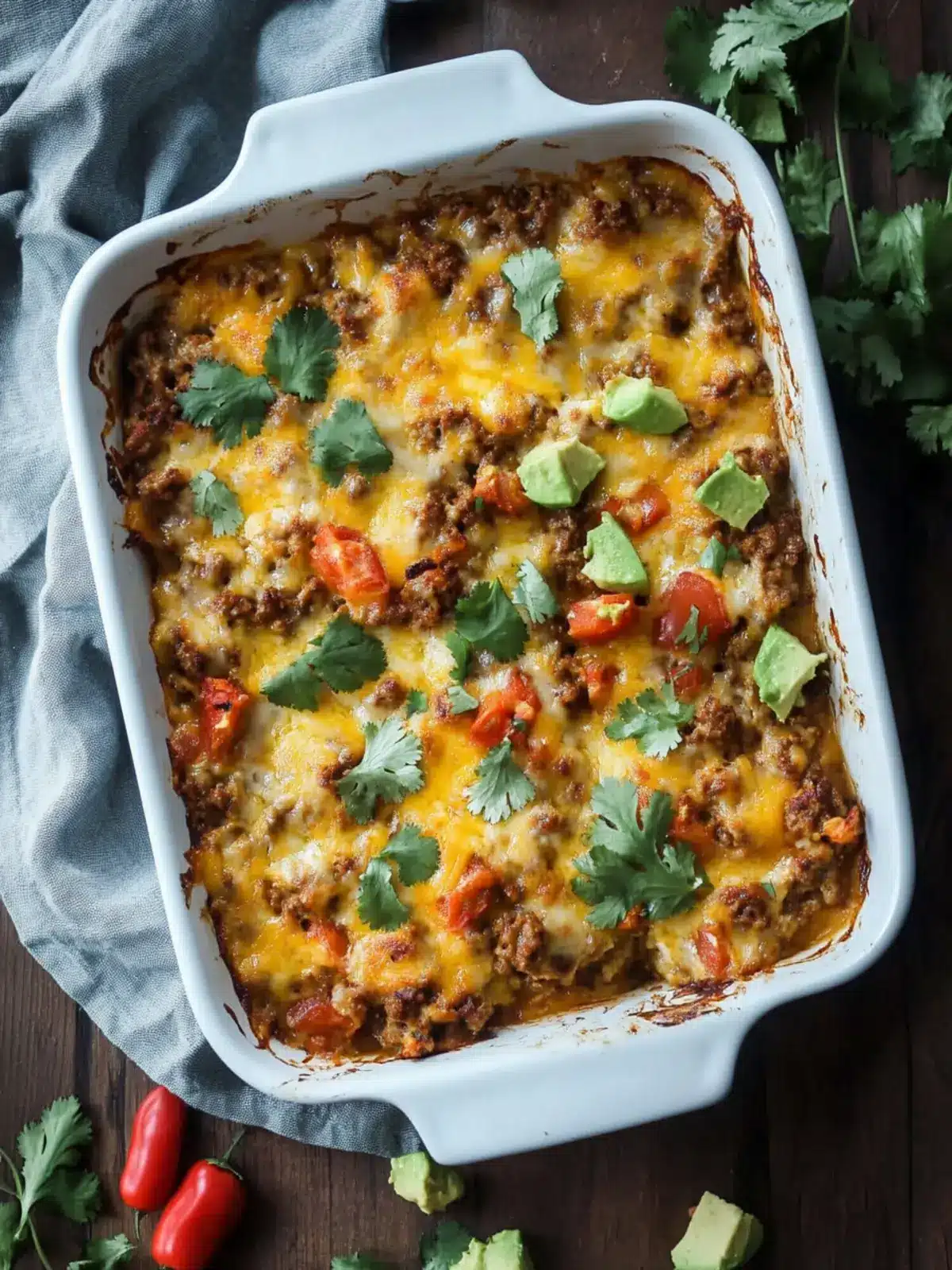 Spicy Mexican Breakfast Casserole for Cozy Mornings 3 Mexican Breakfast Casserole