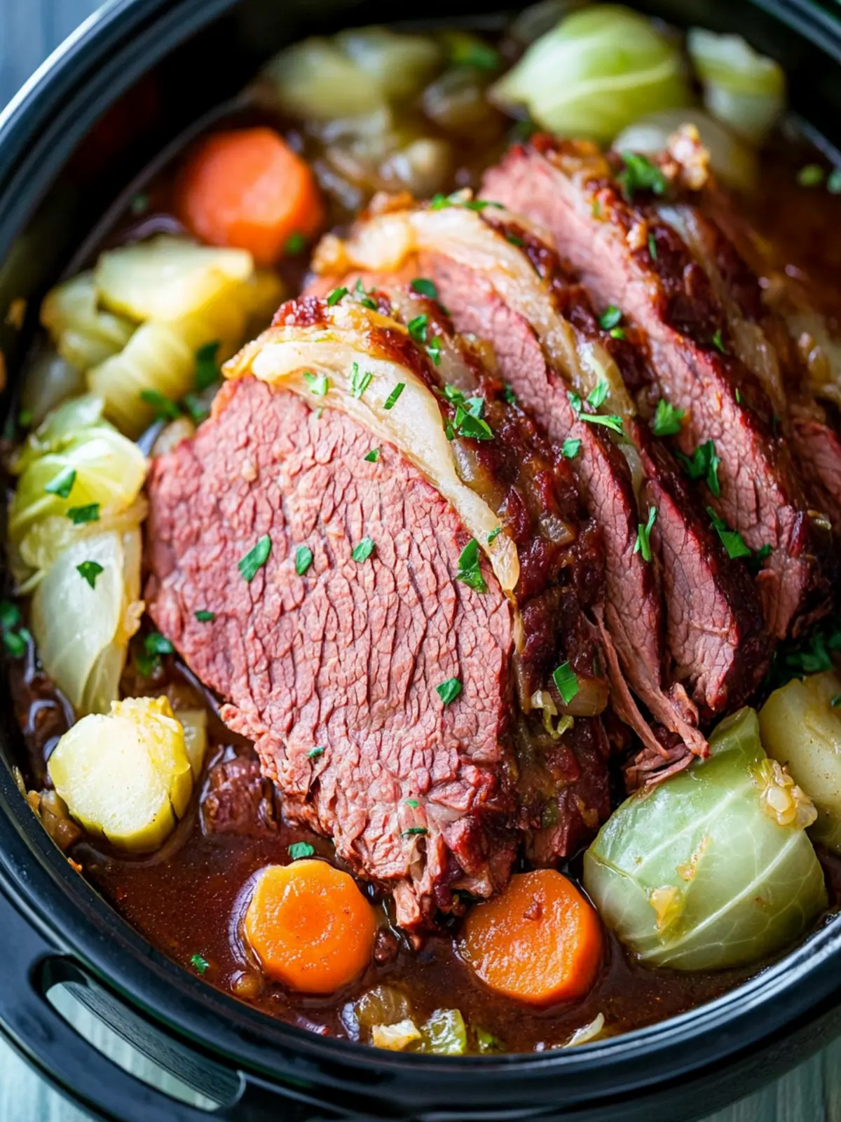 Irresistible Slow Cooker Corned Beef and Cabbage Feast 4 Slow Cooker Corned Beef and Cabbage