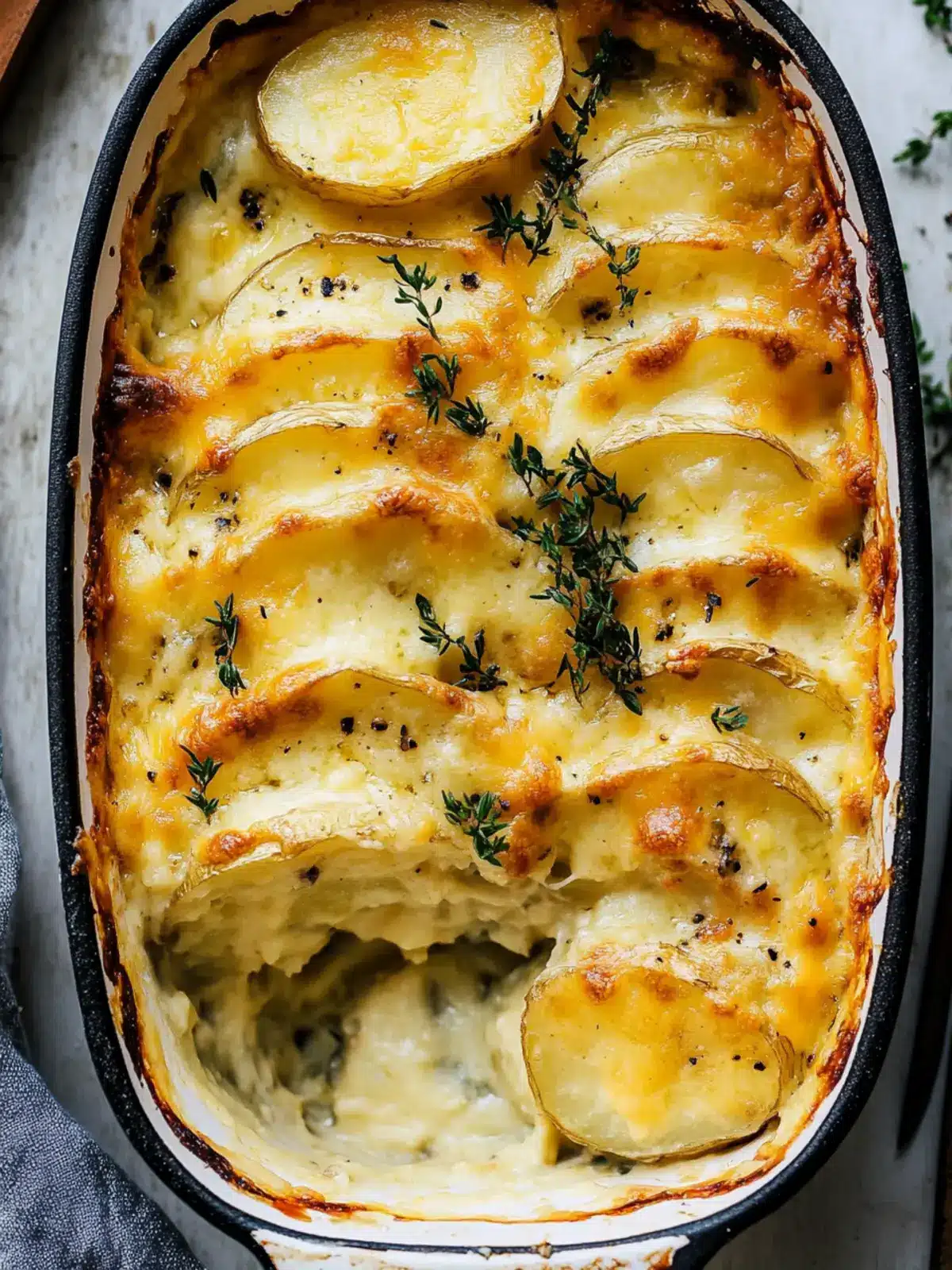 Mouthwatering Cheesy Scalloped Potatoes for Ultimate Comfort 3 Cheesy Scalloped Potatoes