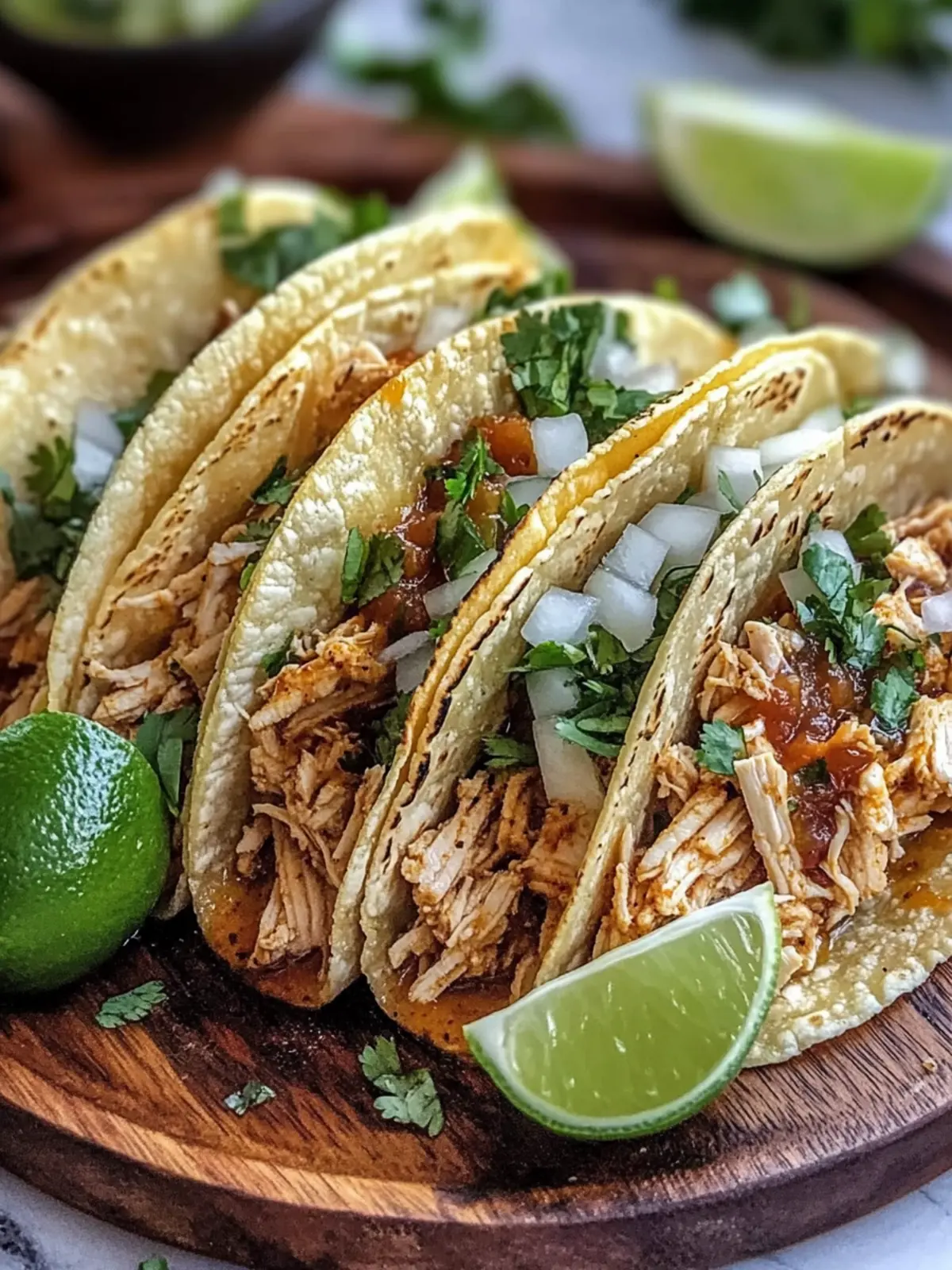Crockpot Chicken Tacos: Quick & Flavor-Packed Delight 2 Crockpot Chicken Tacos