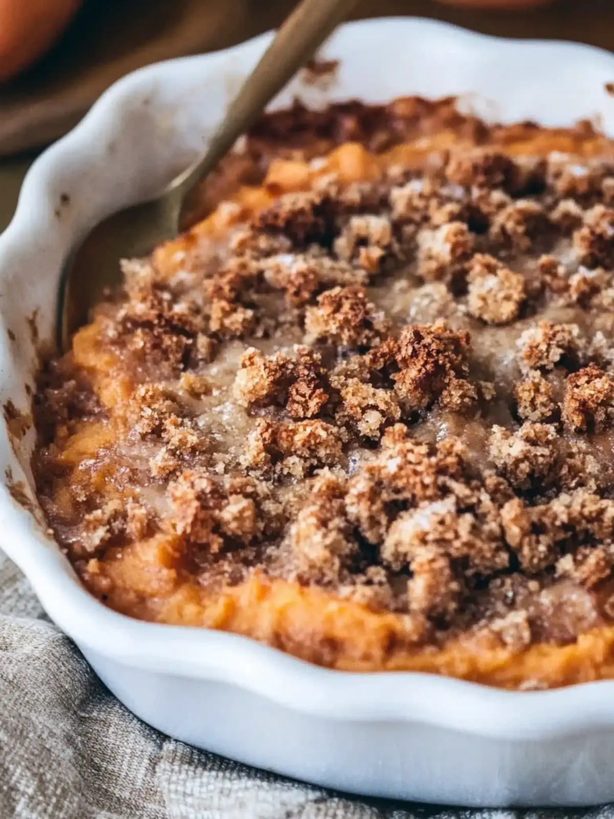 Sweet Potato Casserole with Crunchy Pecan Topping Delight 5 Sweet Potato Casserole