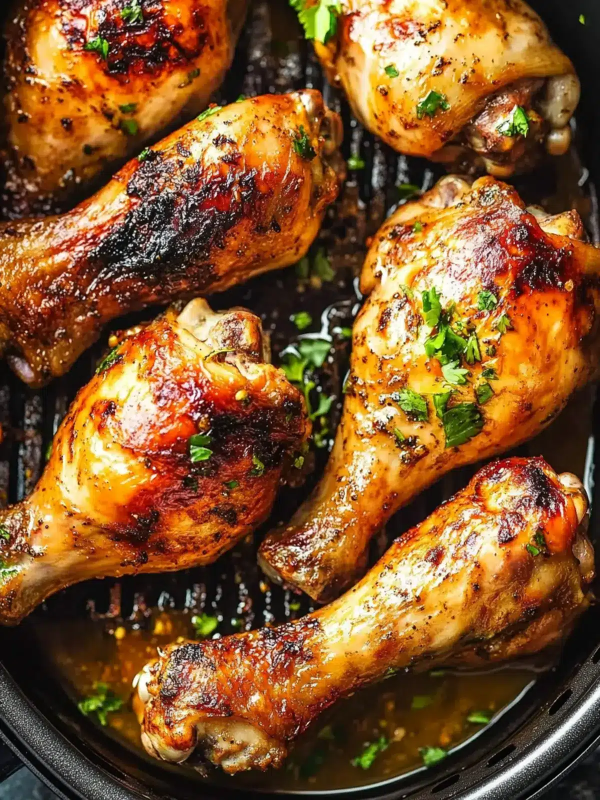 Zesty Air Fryer Chicken Legs with Tequila Lime Marinade 5 Air Fryer Chicken Legs