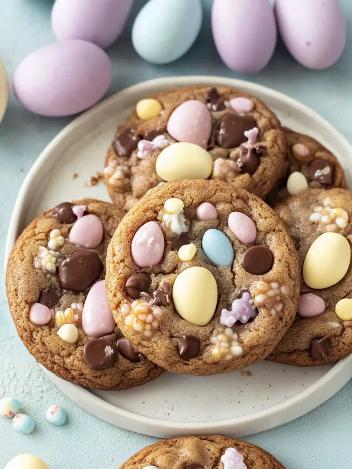 Easter Chocolate Cookies Bursting with Fun Treats 5 Easter Chocolate Cookies