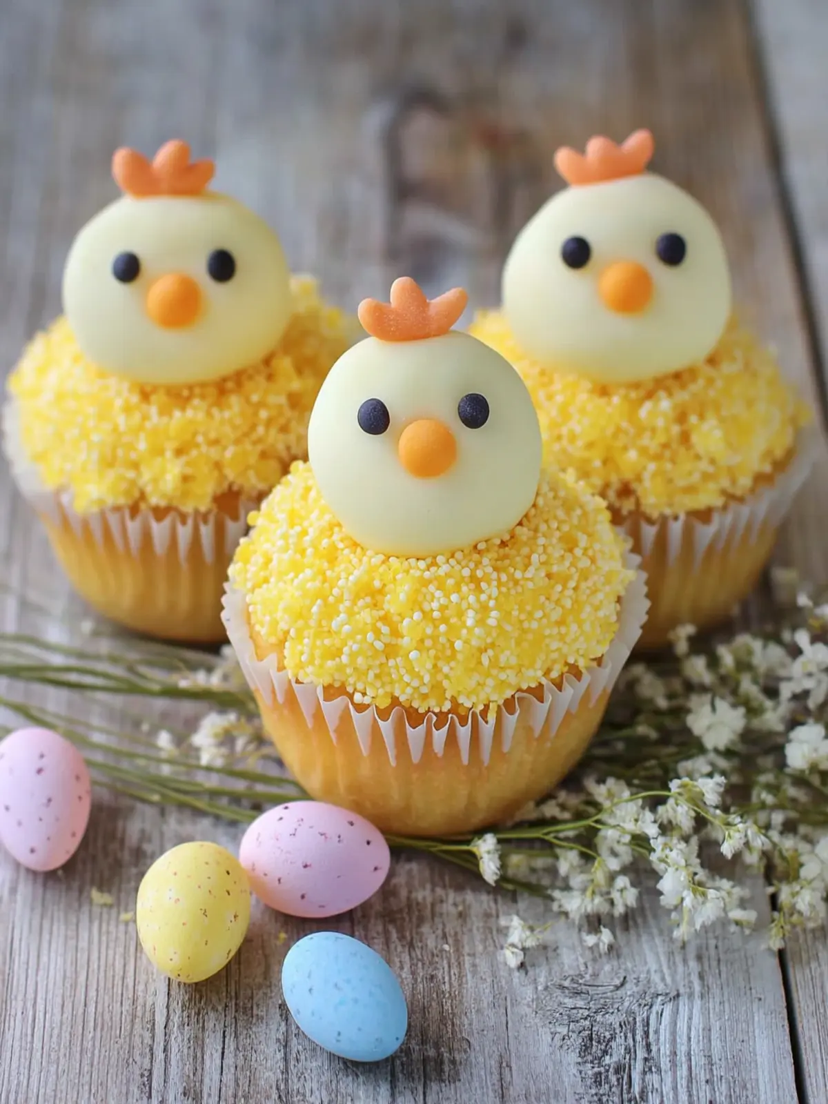 Delicious Easter Chick Cupcakes That Wow Your Guests 3 Easter Chick Cupcakes