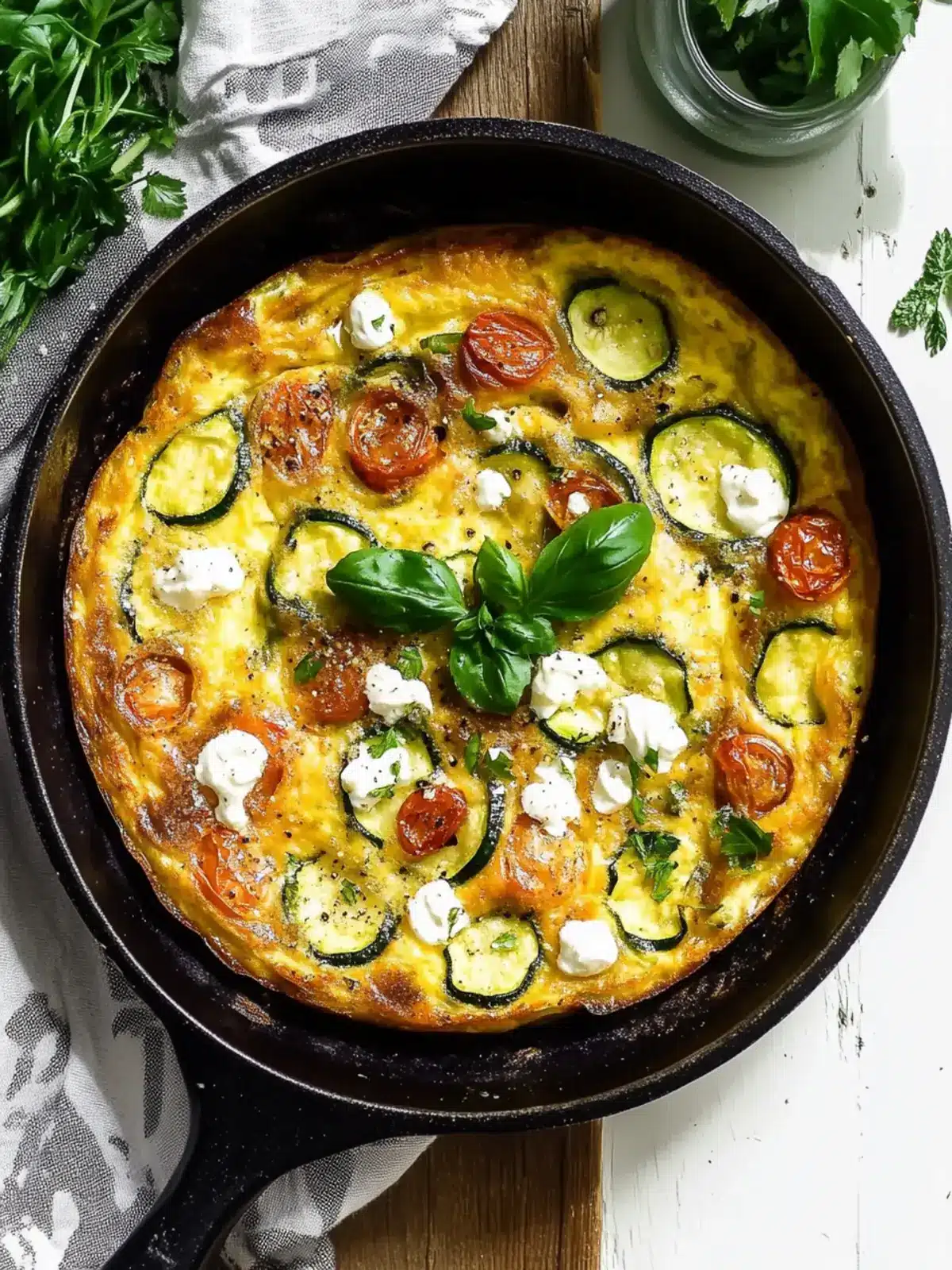 Savory Zucchini Frittata for a Flavor-Packed Breakfast Delight 5 Zucchini Frittata