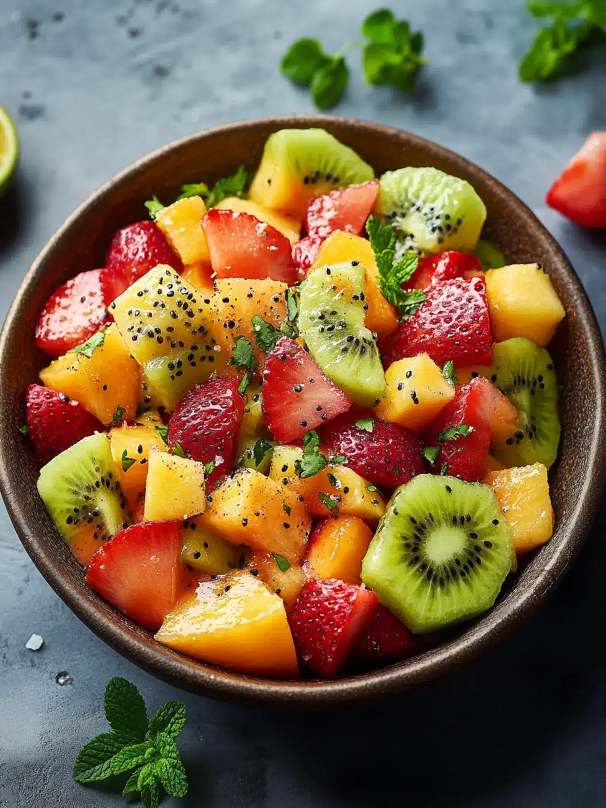 Deliciously Refreshing Mexican Fruit Salad with Tajín Twist 4 Mexican Fruit Salad with Tajín