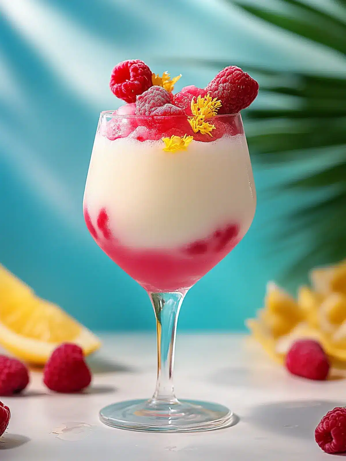 Raspberry Colada Twist: A Delicious Tropical Escape at Home 4 Raspberry Colada Twist